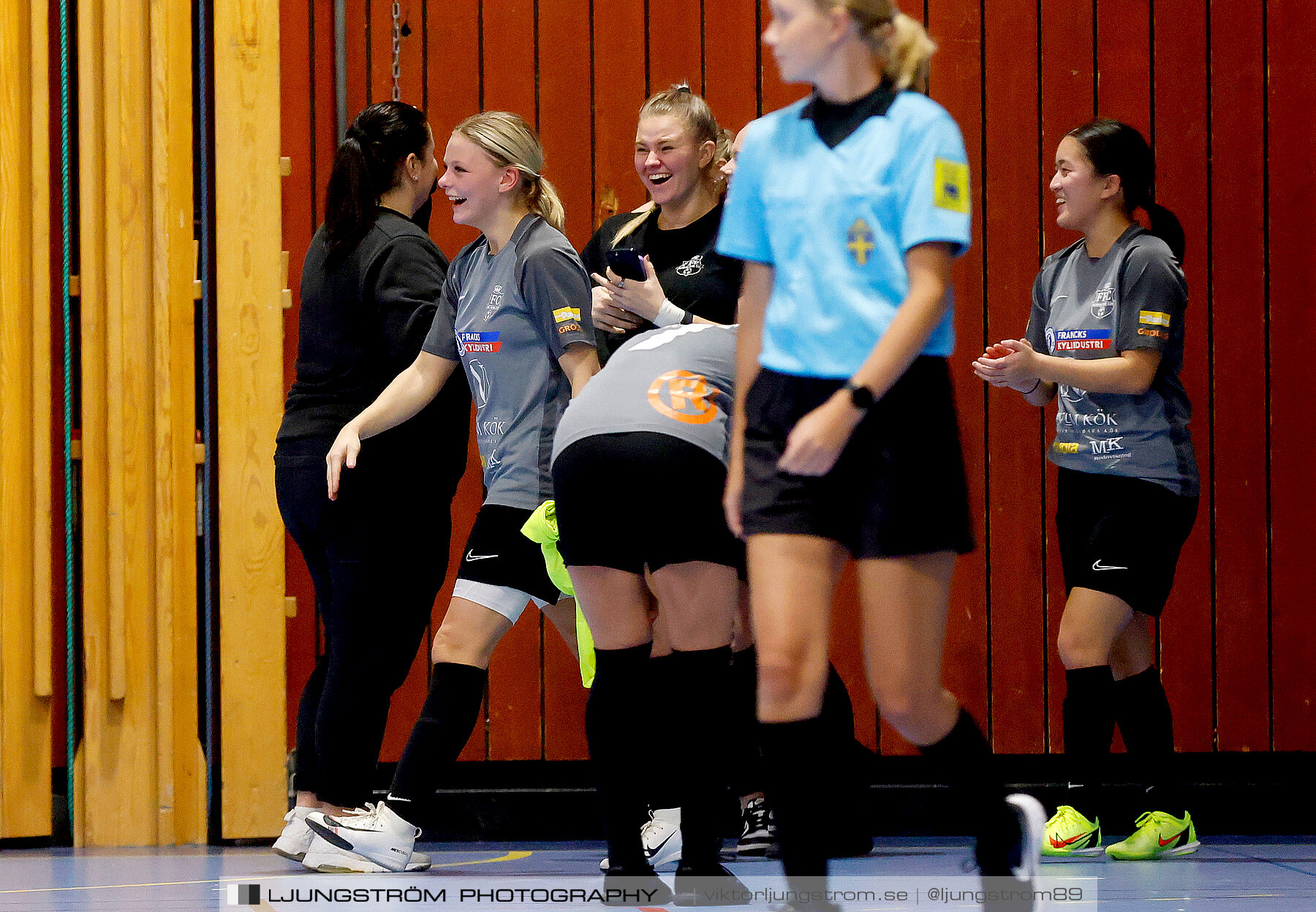 Dina-cupen 2023 FINAL Våmbs IF-Falköpings FC 1-2,dam,Idrottshallen,Töreboda,Sverige,Futsal,,2023,301265