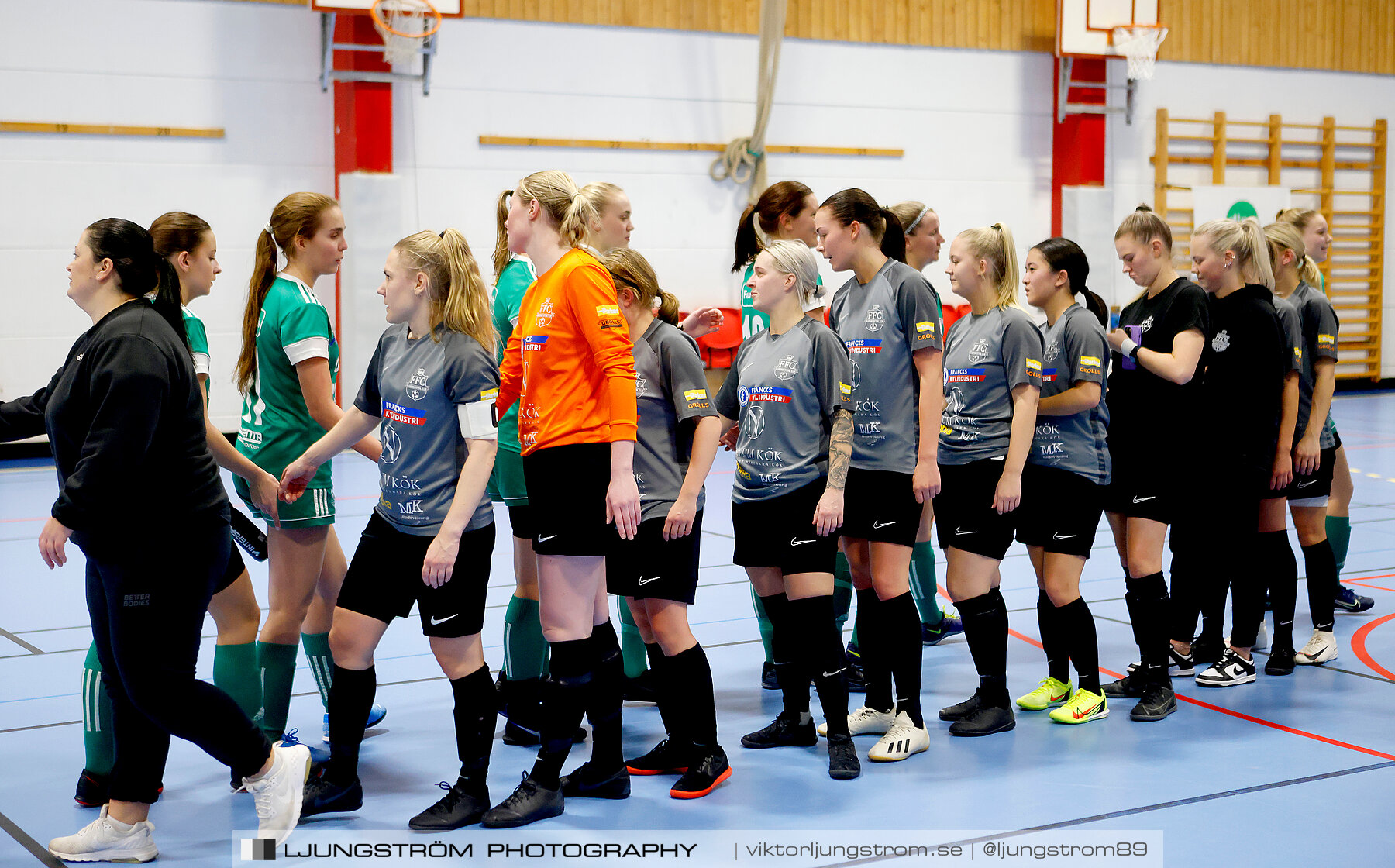 Dina-cupen 2023 FINAL Våmbs IF-Falköpings FC 1-2,dam,Idrottshallen,Töreboda,Sverige,Futsal,,2023,301271