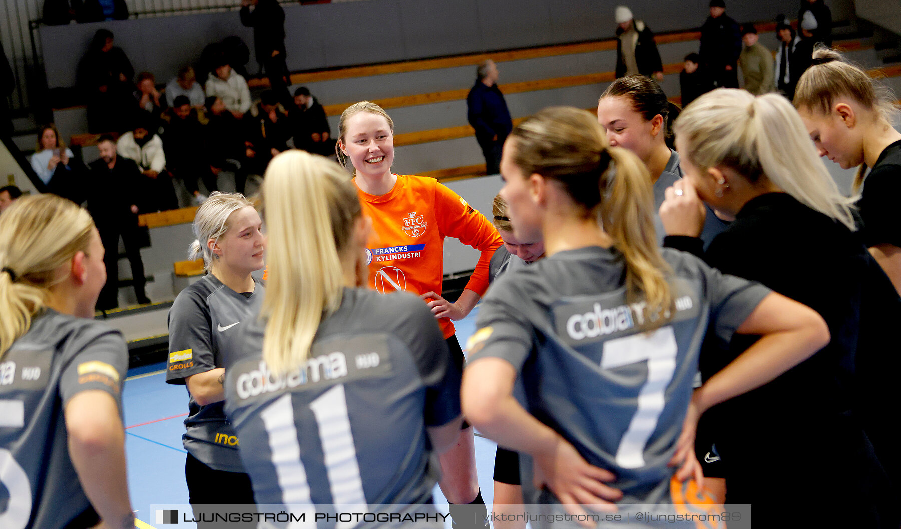 Dina-cupen 2023 FINAL Våmbs IF-Falköpings FC 1-2,dam,Idrottshallen,Töreboda,Sverige,Futsal,,2023,301273