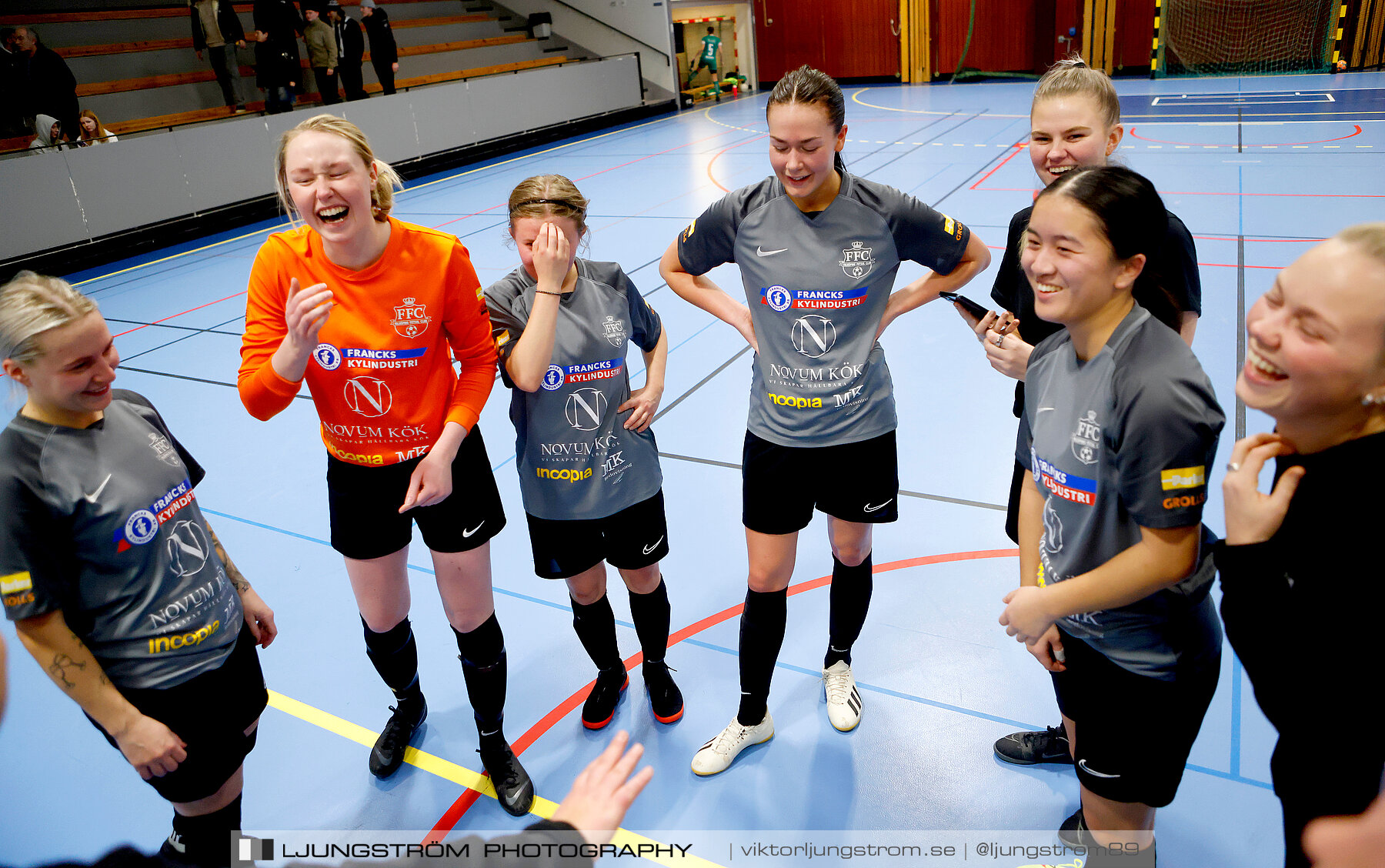 Dina-cupen 2023 FINAL Våmbs IF-Falköpings FC 1-2,dam,Idrottshallen,Töreboda,Sverige,Futsal,,2023,301274