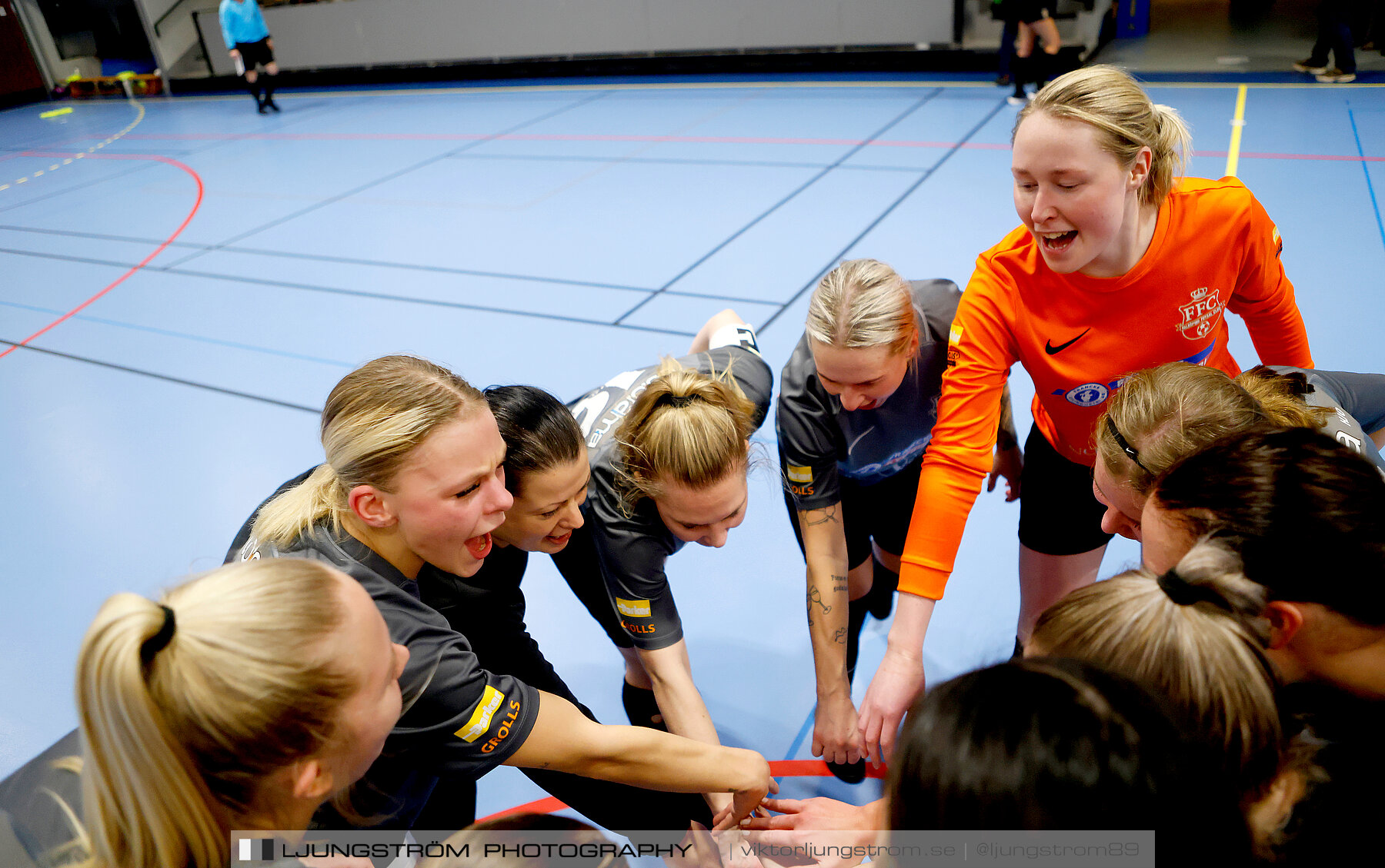 Dina-cupen 2023 FINAL Våmbs IF-Falköpings FC 1-2,dam,Idrottshallen,Töreboda,Sverige,Futsal,,2023,301279