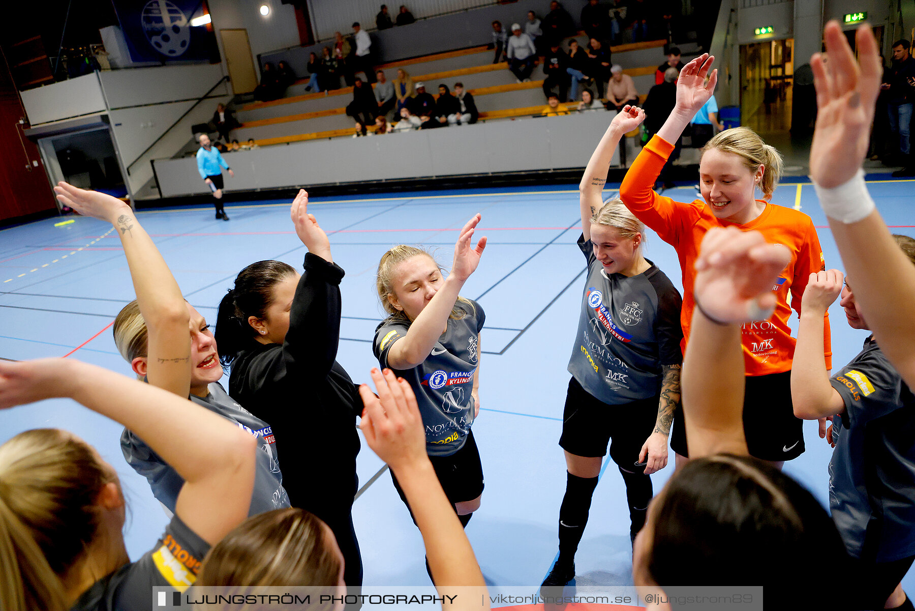 Dina-cupen 2023 FINAL Våmbs IF-Falköpings FC 1-2,dam,Idrottshallen,Töreboda,Sverige,Futsal,,2023,301281