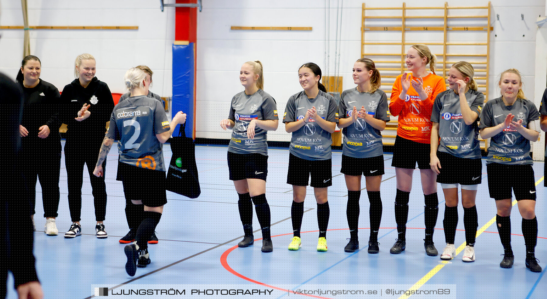 Dina-cupen 2023 FINAL Våmbs IF-Falköpings FC 1-2,dam,Idrottshallen,Töreboda,Sverige,Futsal,,2023,301286