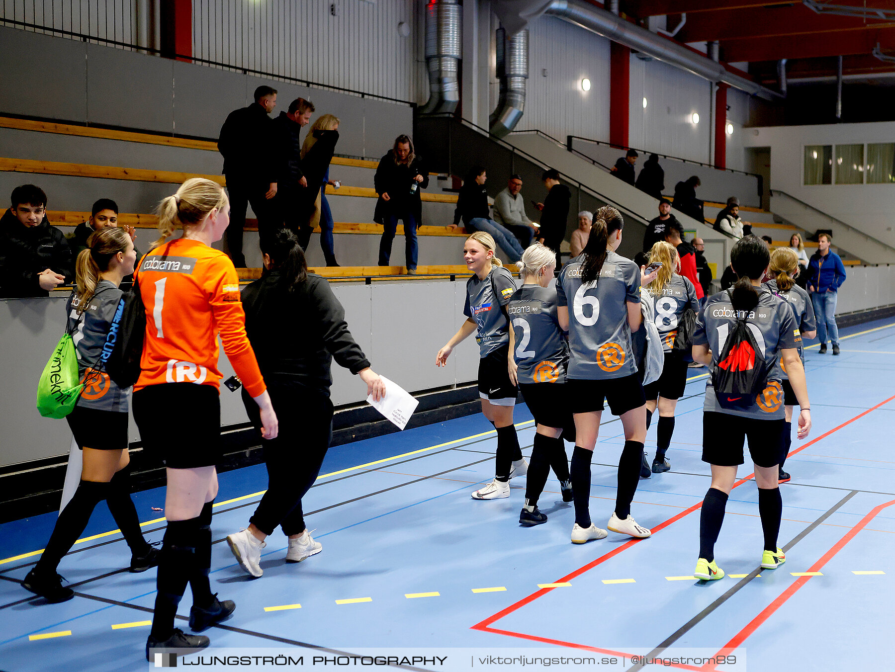 Dina-cupen 2023 FINAL Våmbs IF-Falköpings FC 1-2,dam,Idrottshallen,Töreboda,Sverige,Futsal,,2023,301301