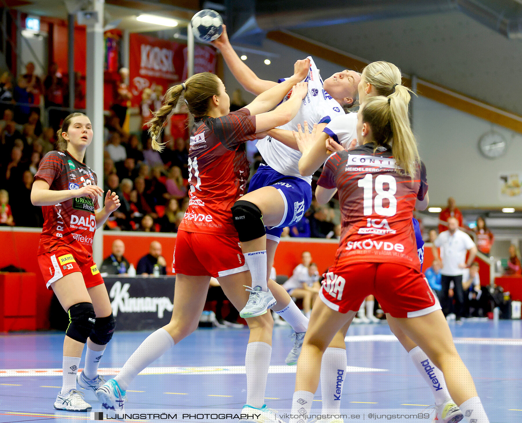 Skövde HF-IF Hallby HK 27-22,dam,Skövde Idrottshall,Skövde,Sverige,Handboll,,2023,301369