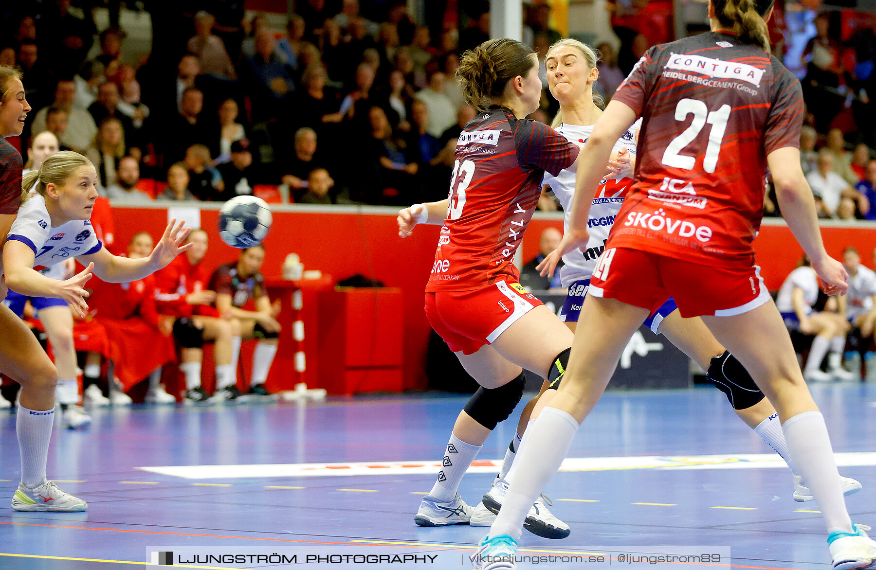 Skövde HF-IF Hallby HK 27-22,dam,Skövde Idrottshall,Skövde,Sverige,Handboll,,2023,301382