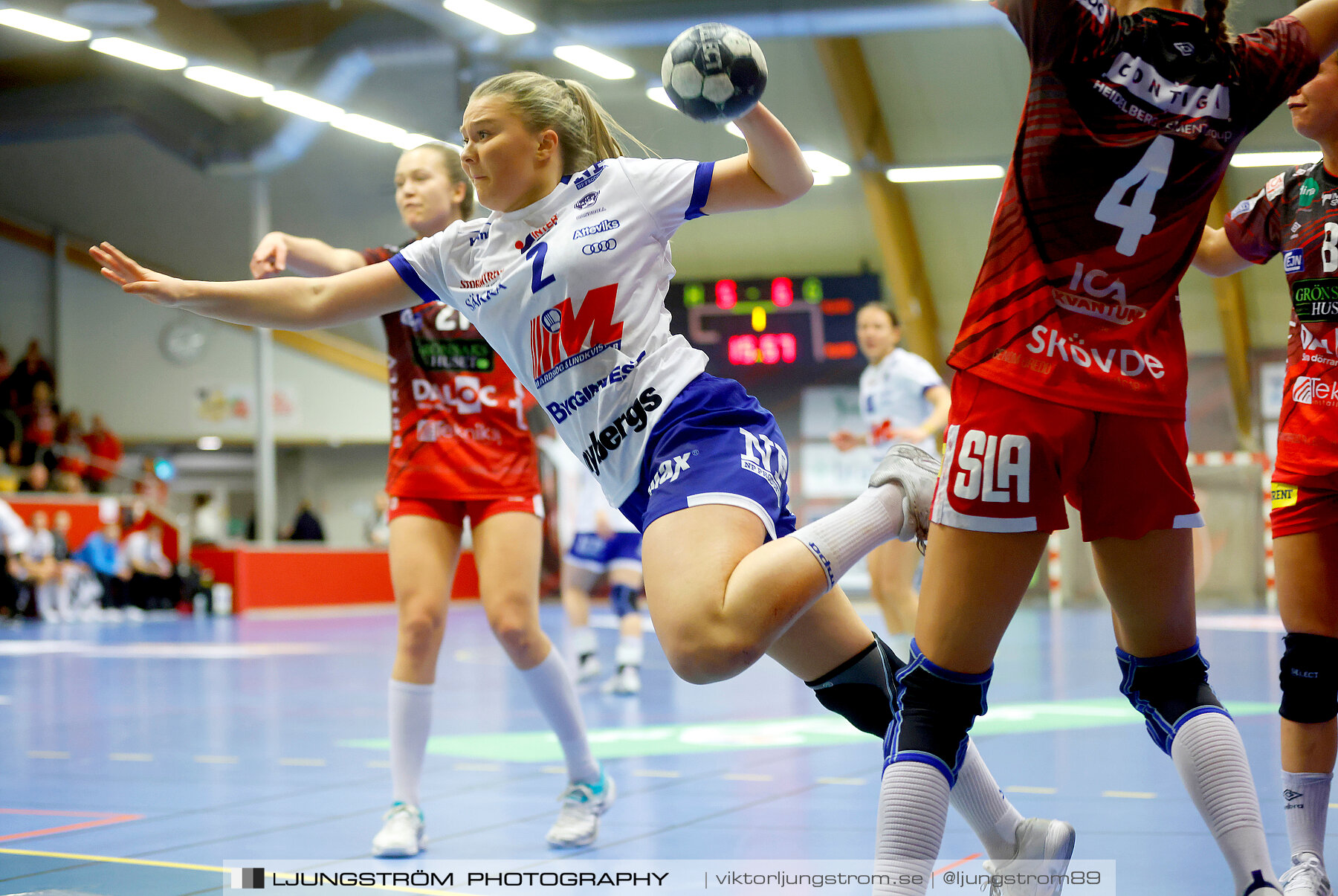 Skövde HF-IF Hallby HK 27-22,dam,Skövde Idrottshall,Skövde,Sverige,Handboll,,2023,301397