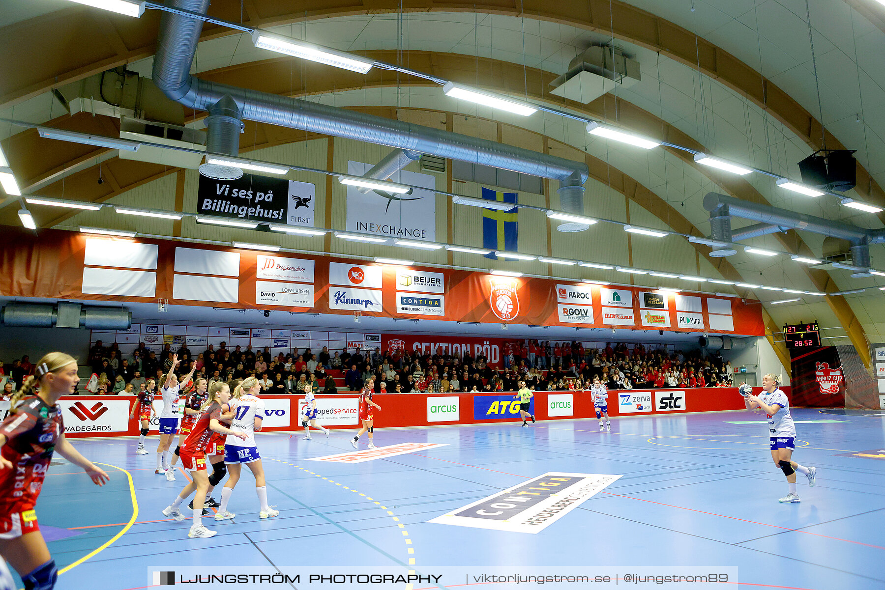 Skövde HF-IF Hallby HK 27-22,dam,Skövde Idrottshall,Skövde,Sverige,Handboll,,2023,301558