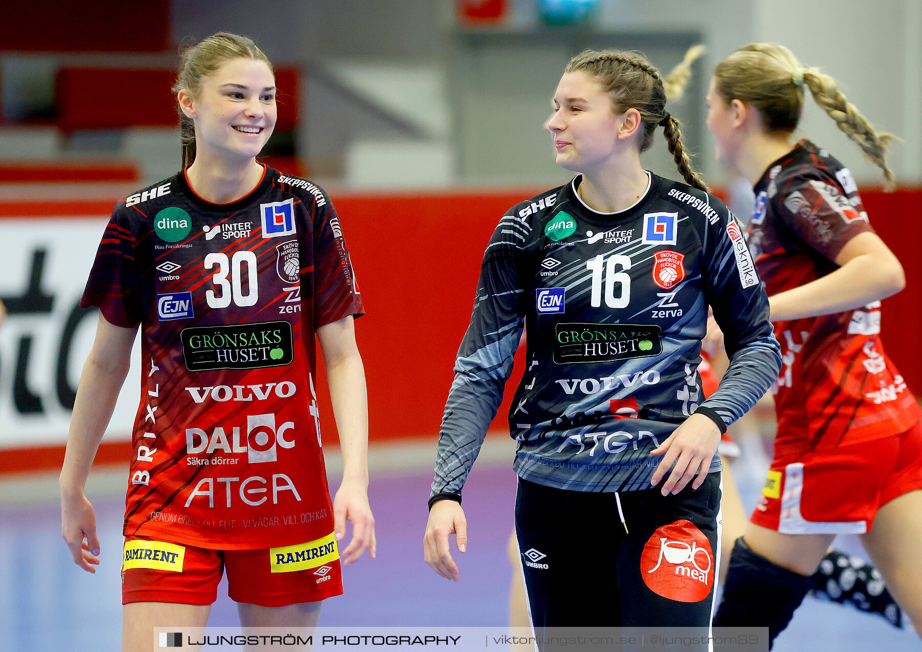 USM F18 Steg 3 Skövde HF-IK Baltichov 17-20,dam,Skövde Idrottshall,Skövde,Sverige,Ungdoms-SM,Handboll,2023,302806