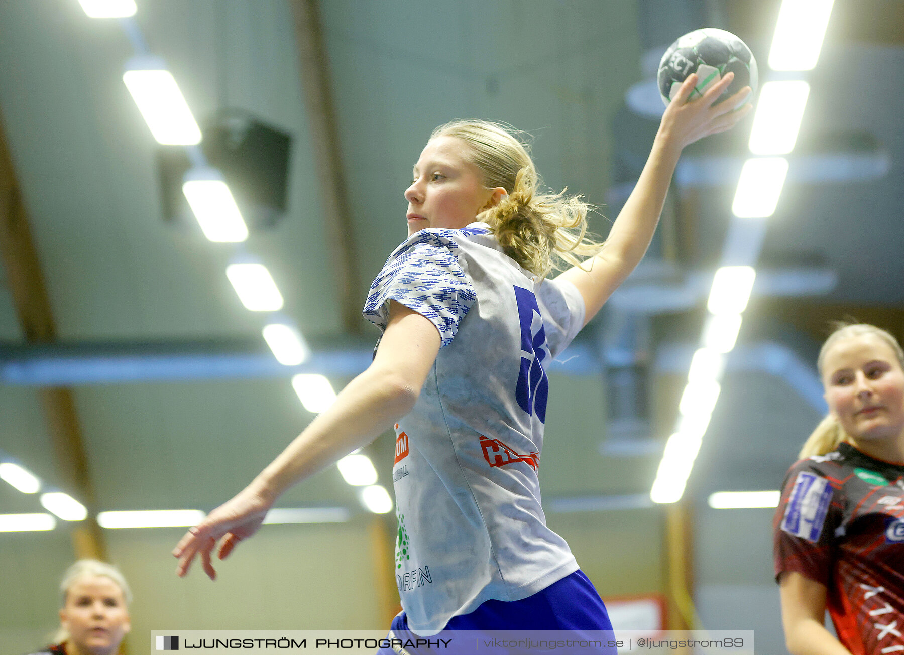 USM F18 Steg 3 Skövde HF-IK Baltichov 17-20,dam,Skövde Idrottshall,Skövde,Sverige,Ungdoms-SM,Handboll,2023,302816