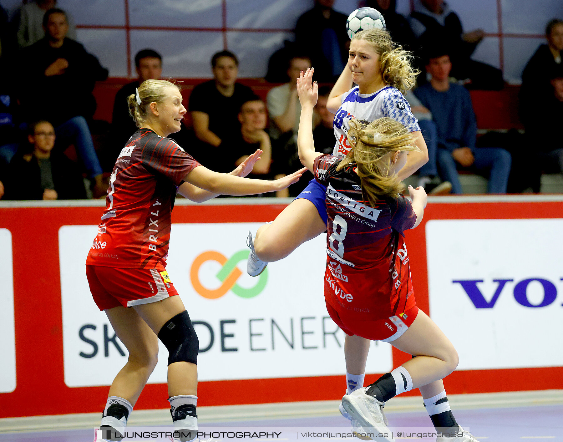 USM F18 Steg 3 Skövde HF-IK Baltichov 17-20,dam,Skövde Idrottshall,Skövde,Sverige,Ungdoms-SM,Handboll,2023,302820