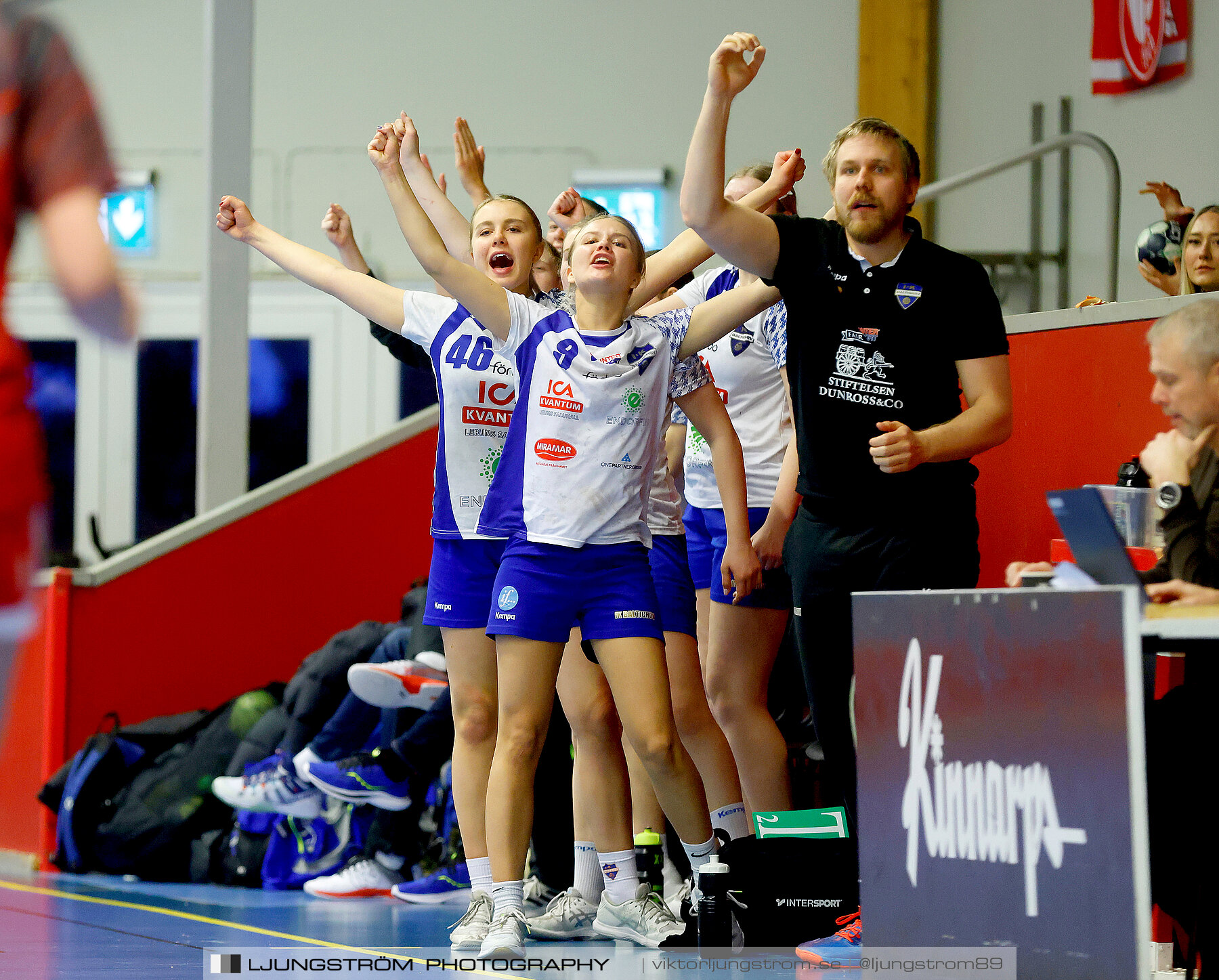 USM F18 Steg 3 Skövde HF-IK Baltichov 17-20,dam,Skövde Idrottshall,Skövde,Sverige,Ungdoms-SM,Handboll,2023,302828