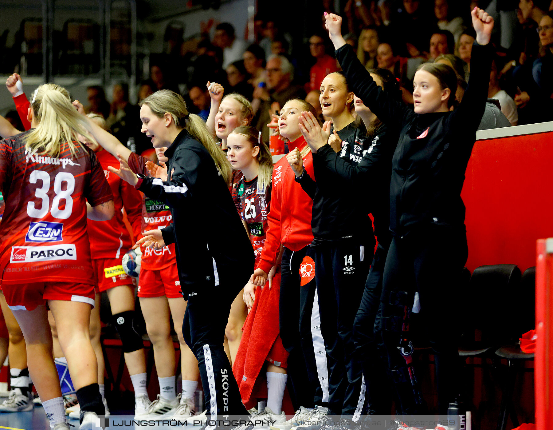 USM F18 Steg 3 Skövde HF-IK Baltichov 17-20,dam,Skövde Idrottshall,Skövde,Sverige,Ungdoms-SM,Handboll,2023,302835