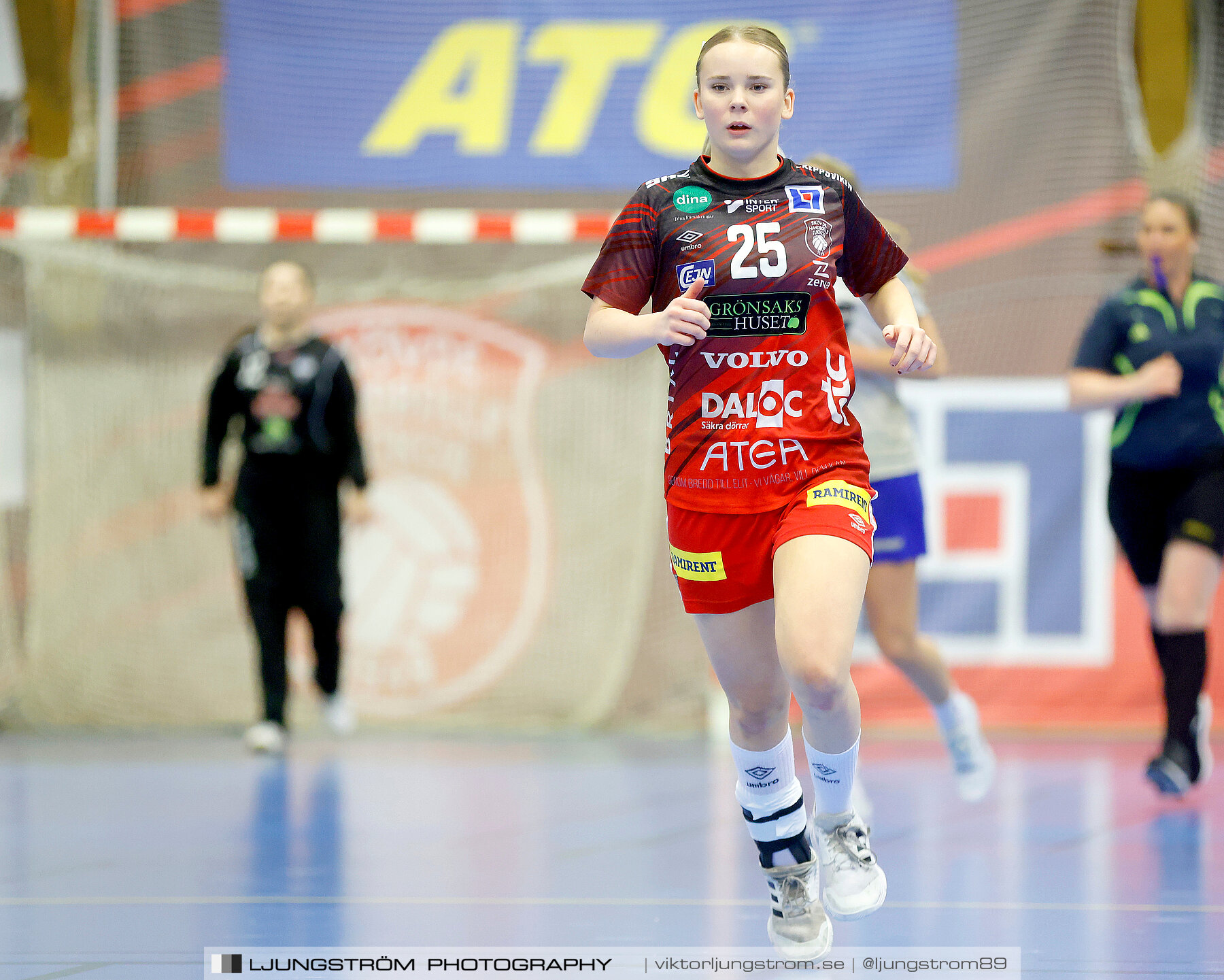 USM F18 Steg 3 Skövde HF-IK Baltichov 17-20,dam,Skövde Idrottshall,Skövde,Sverige,Ungdoms-SM,Handboll,2023,302840