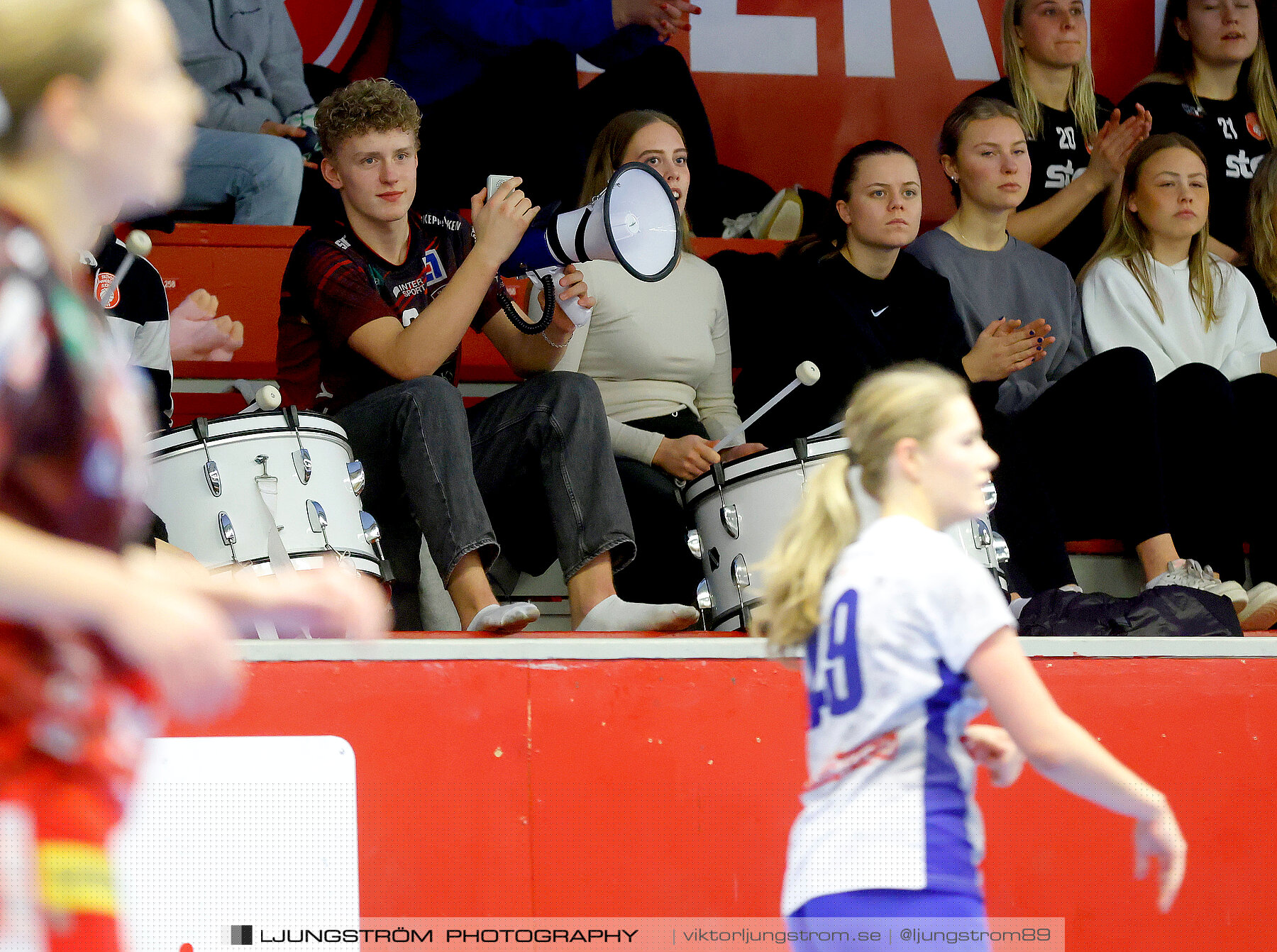 USM F18 Steg 3 Skövde HF-IK Baltichov 17-20,dam,Skövde Idrottshall,Skövde,Sverige,Ungdoms-SM,Handboll,2023,302841