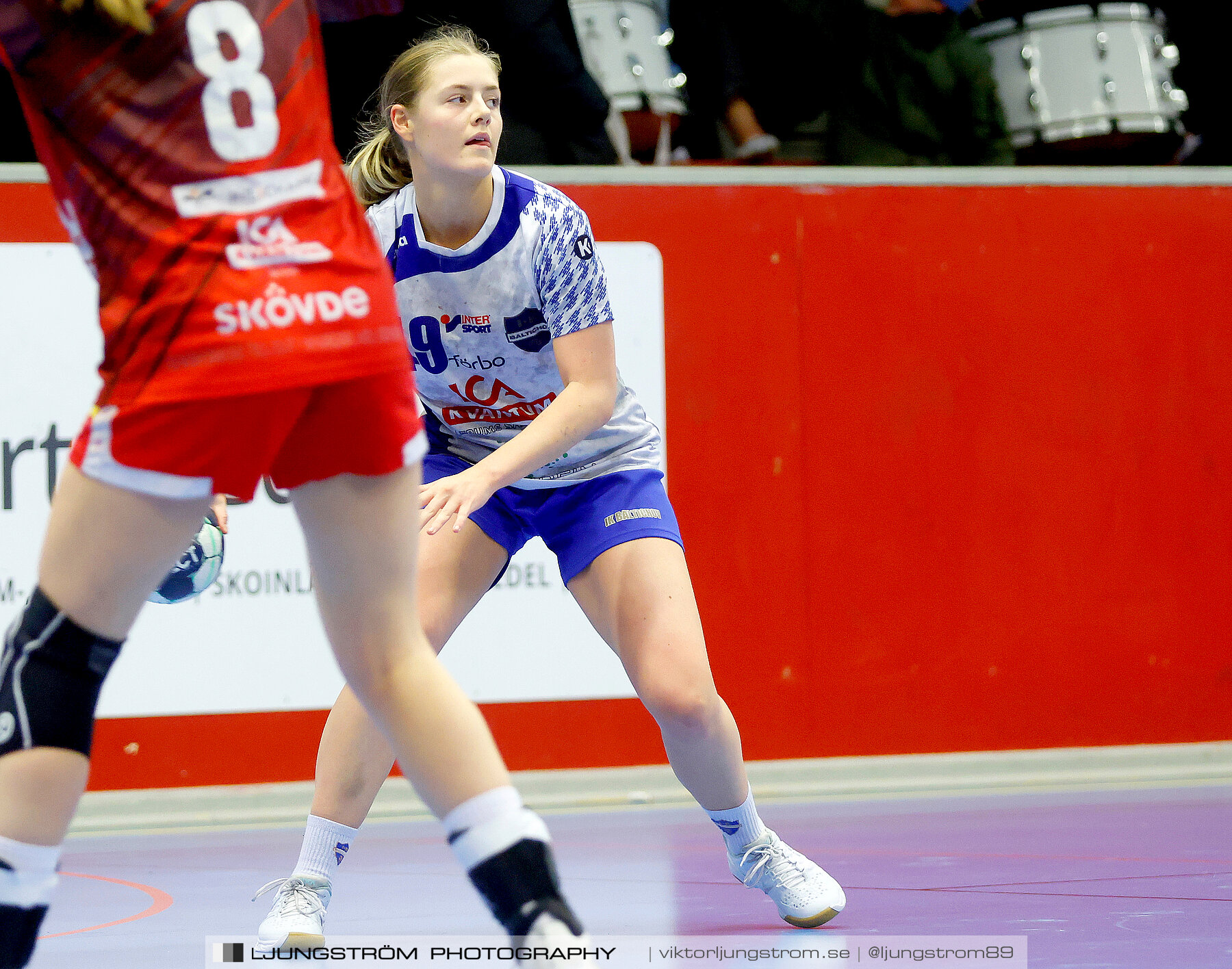 USM F18 Steg 3 Skövde HF-IK Baltichov 17-20,dam,Skövde Idrottshall,Skövde,Sverige,Ungdoms-SM,Handboll,2023,302844