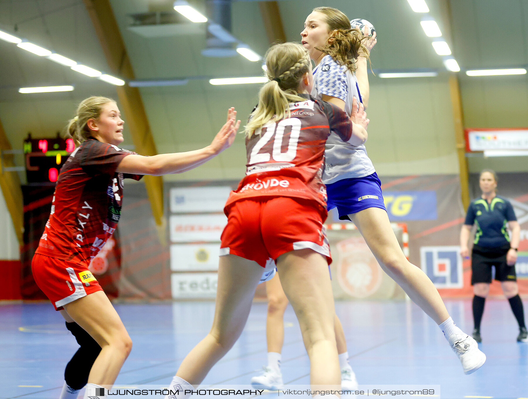 USM F18 Steg 3 Skövde HF-IK Baltichov 17-20,dam,Skövde Idrottshall,Skövde,Sverige,Ungdoms-SM,Handboll,2023,302851