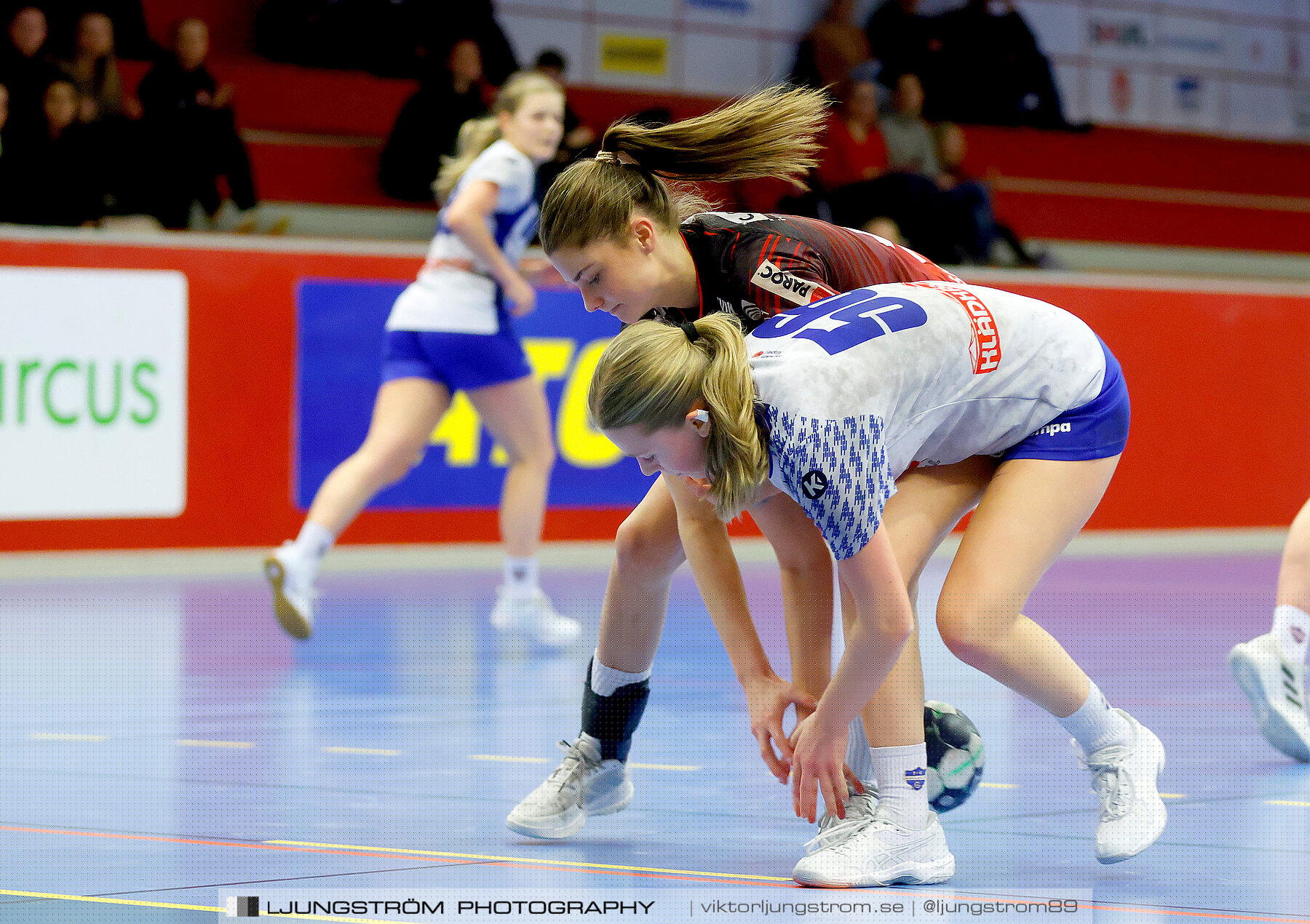 USM F18 Steg 3 Skövde HF-IK Baltichov 17-20,dam,Skövde Idrottshall,Skövde,Sverige,Ungdoms-SM,Handboll,2023,302852