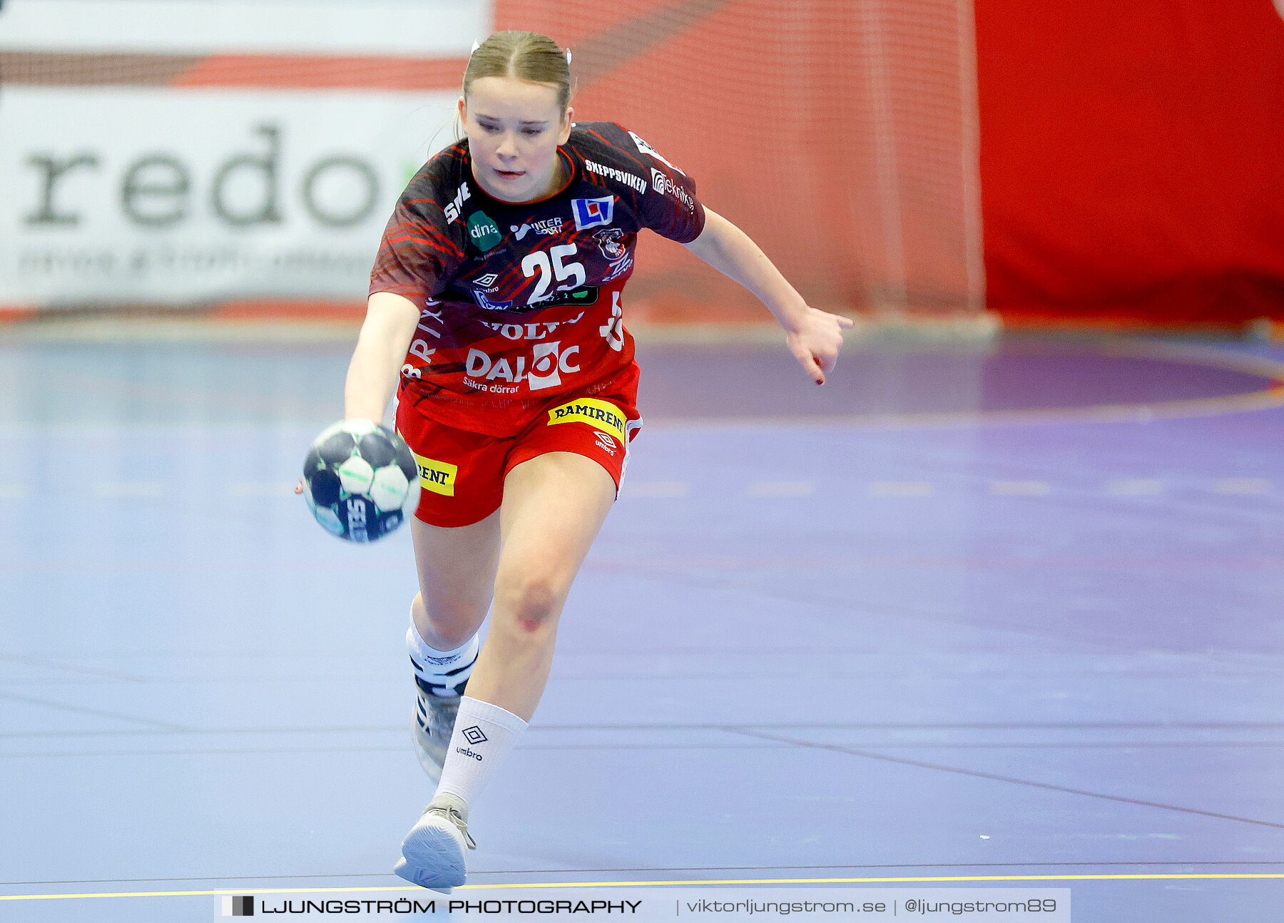 USM F18 Steg 3 Skövde HF-IK Baltichov 17-20,dam,Skövde Idrottshall,Skövde,Sverige,Ungdoms-SM,Handboll,2023,302856