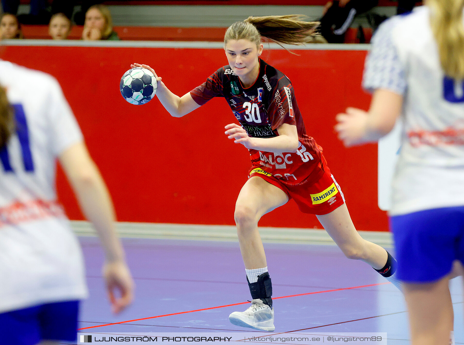 USM F18 Steg 3 Skövde HF-IK Baltichov 17-20,dam,Skövde Idrottshall,Skövde,Sverige,Ungdoms-SM,Handboll,2023,302859