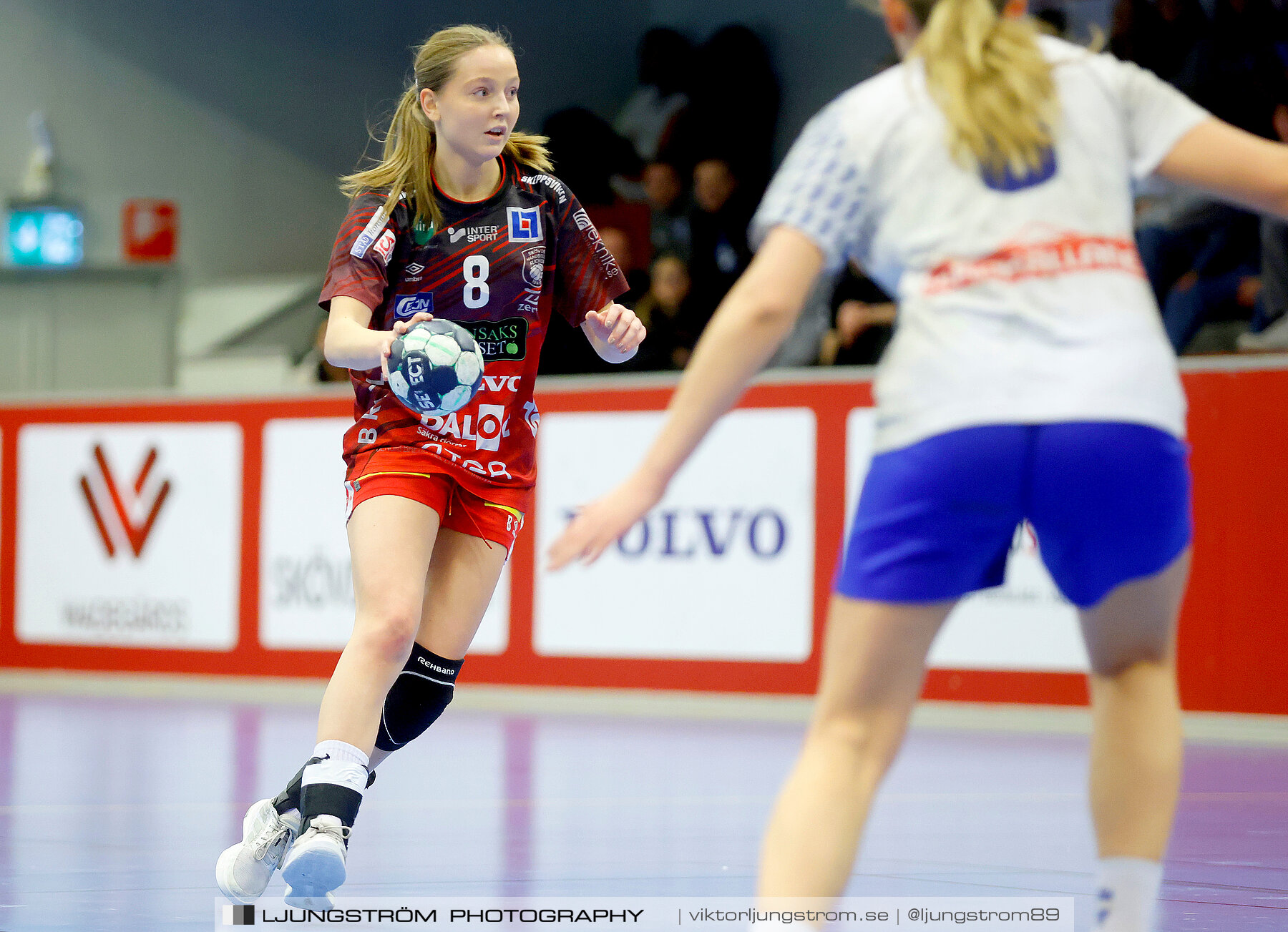 USM F18 Steg 3 Skövde HF-IK Baltichov 17-20,dam,Skövde Idrottshall,Skövde,Sverige,Ungdoms-SM,Handboll,2023,302861