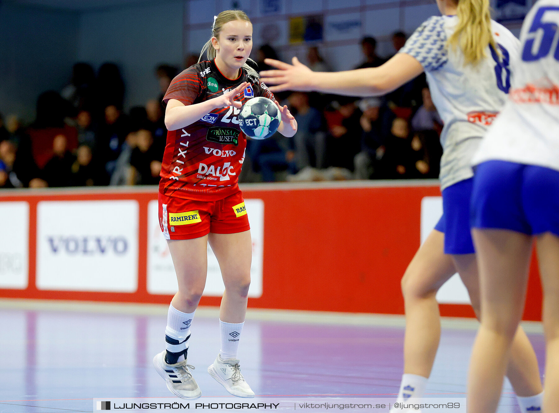 USM F18 Steg 3 Skövde HF-IK Baltichov 17-20,dam,Skövde Idrottshall,Skövde,Sverige,Ungdoms-SM,Handboll,2023,302863