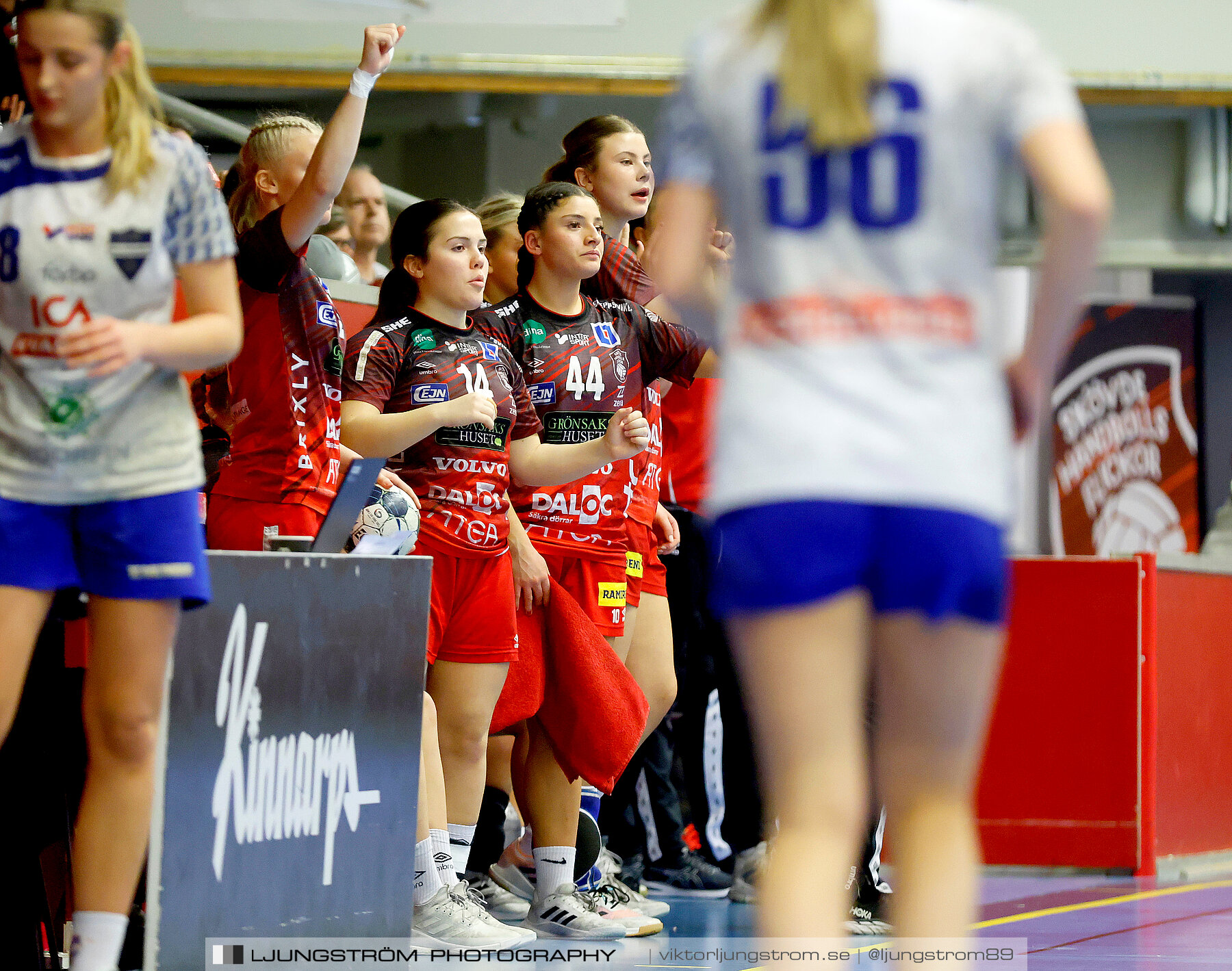 USM F18 Steg 3 Skövde HF-IK Baltichov 17-20,dam,Skövde Idrottshall,Skövde,Sverige,Ungdoms-SM,Handboll,2023,302866