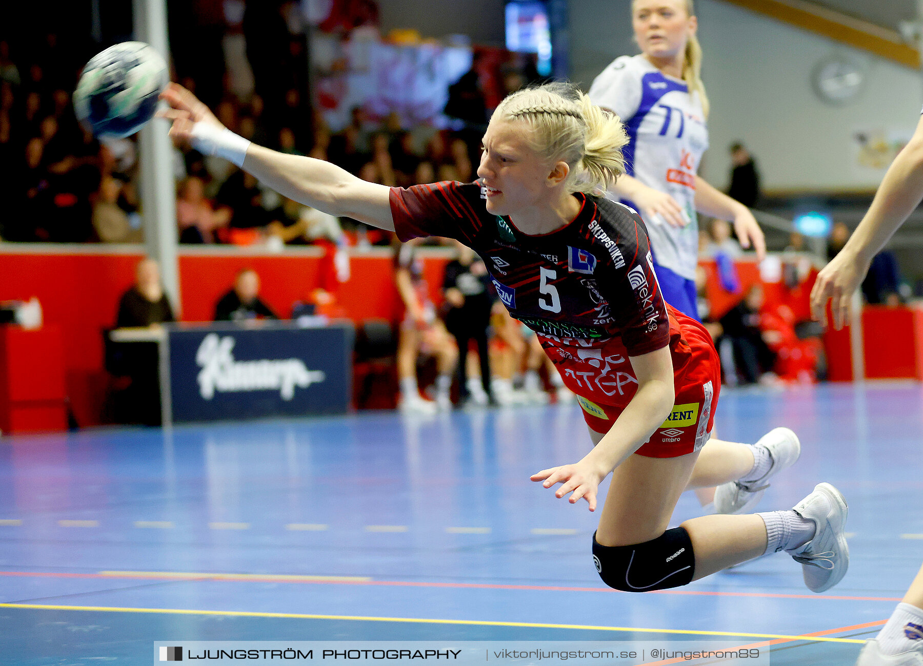 USM F18 Steg 3 Skövde HF-IK Baltichov 17-20,dam,Skövde Idrottshall,Skövde,Sverige,Ungdoms-SM,Handboll,2023,302883