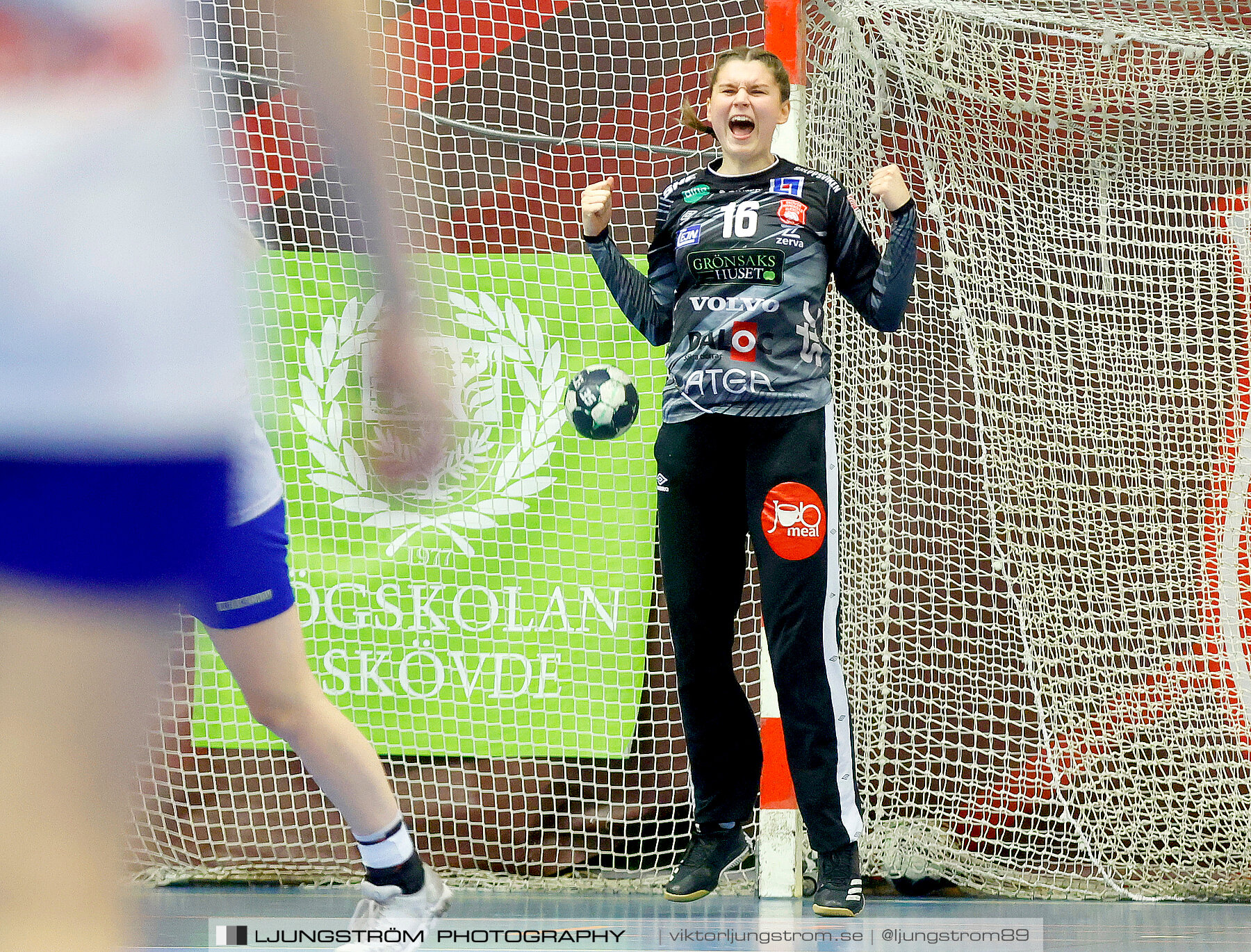 USM F18 Steg 3 Skövde HF-IK Baltichov 17-20,dam,Skövde Idrottshall,Skövde,Sverige,Ungdoms-SM,Handboll,2023,302888