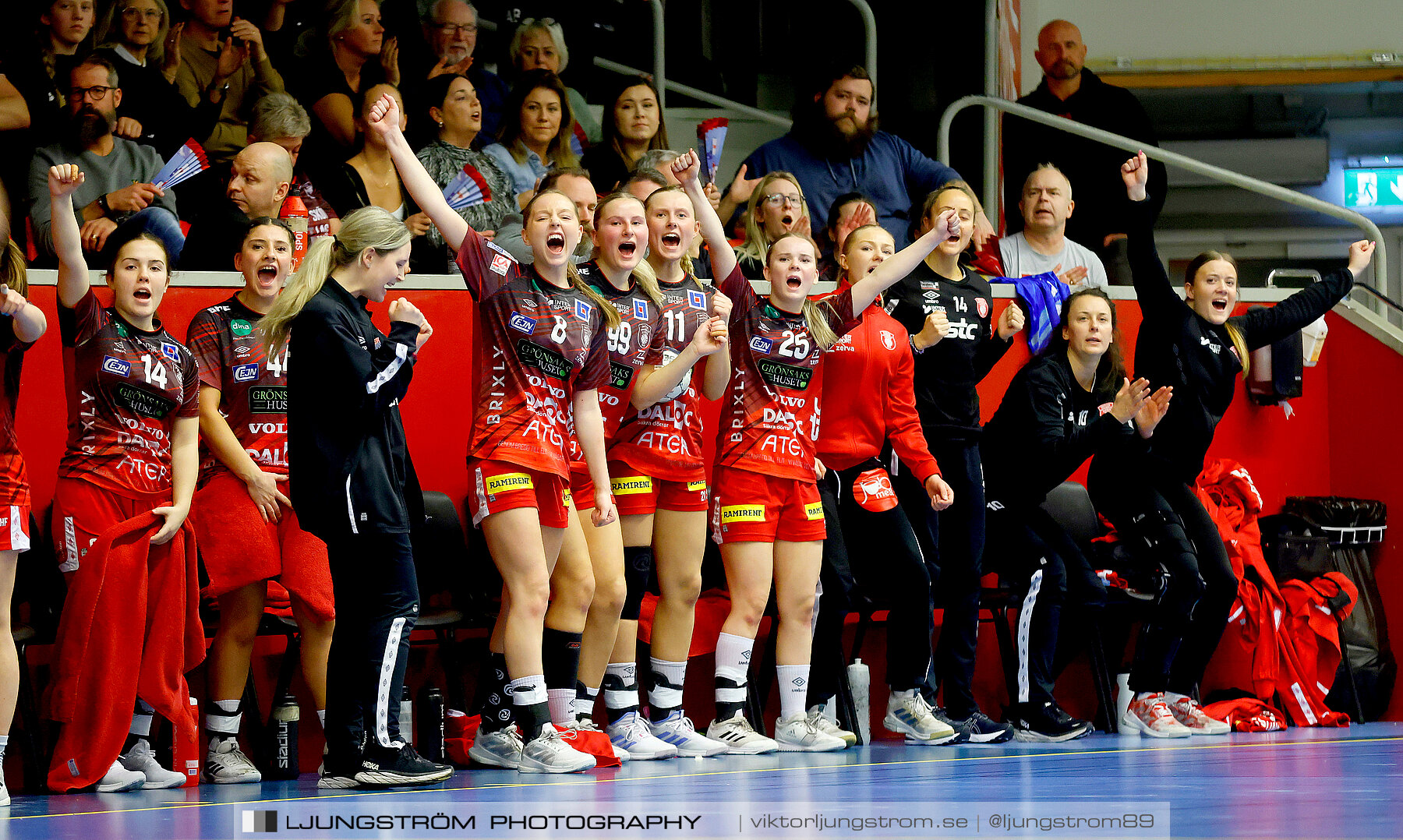 USM F18 Steg 3 Skövde HF-IK Baltichov 17-20,dam,Skövde Idrottshall,Skövde,Sverige,Ungdoms-SM,Handboll,2023,302902