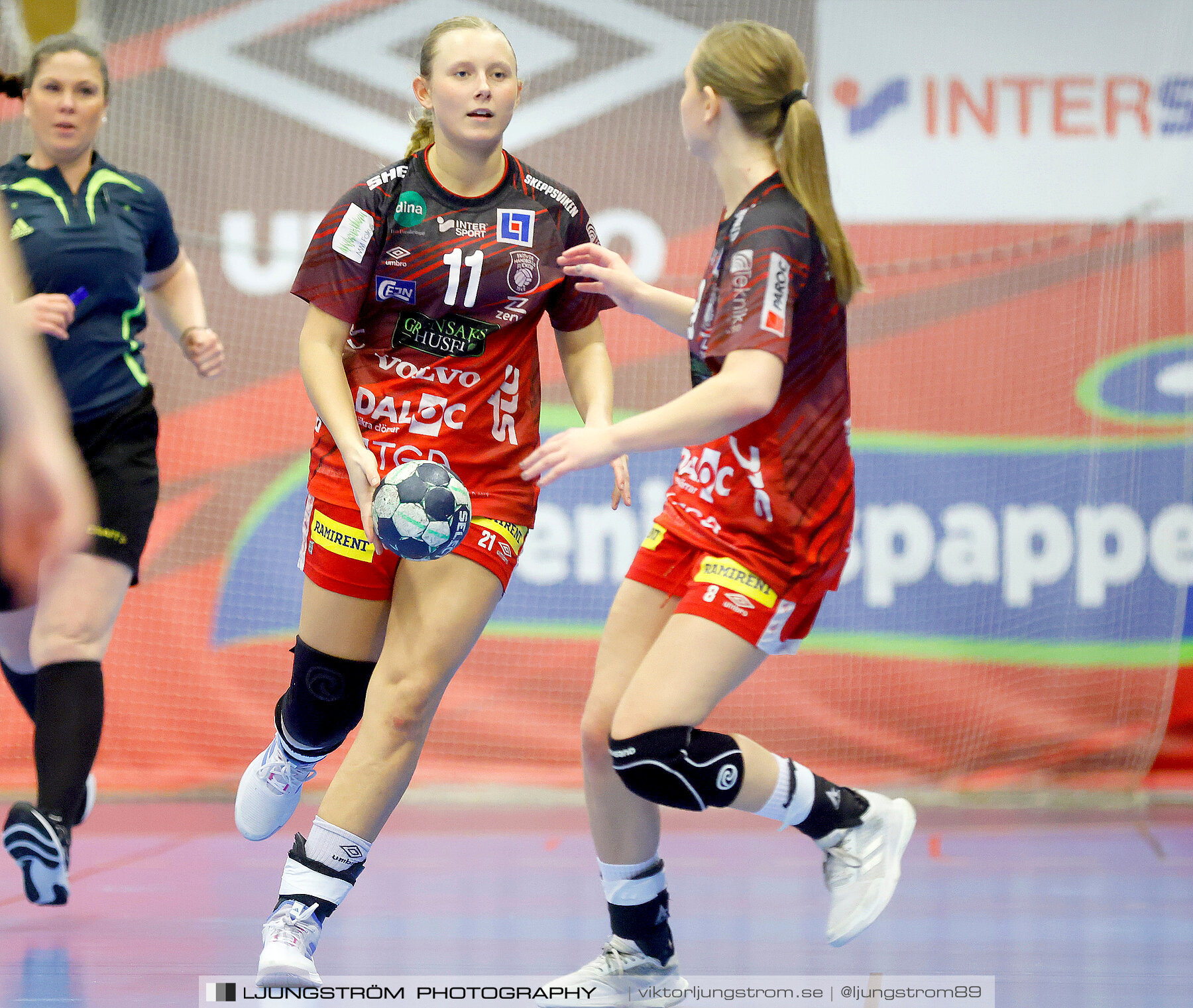 USM F18 Steg 3 Skövde HF-IK Baltichov 17-20,dam,Skövde Idrottshall,Skövde,Sverige,Ungdoms-SM,Handboll,2023,302921