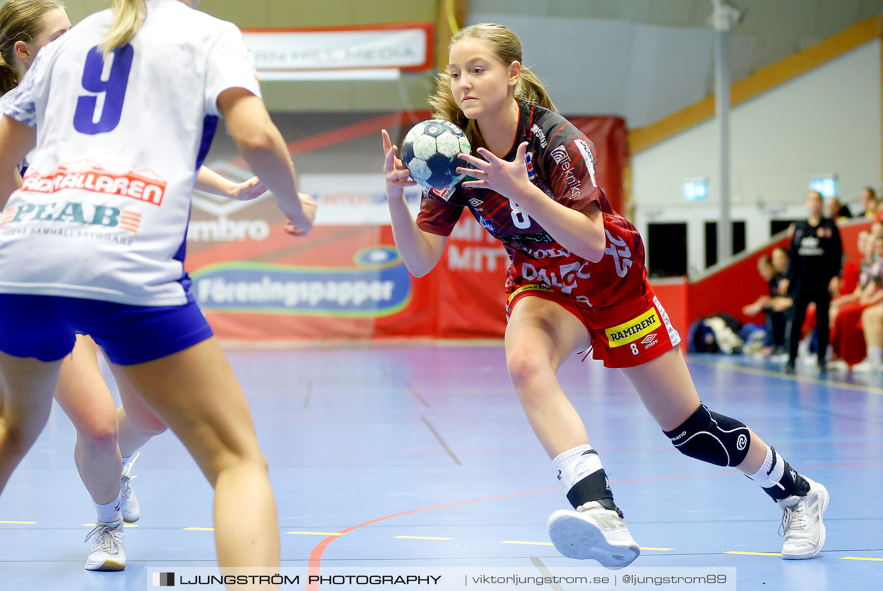 USM F18 Steg 3 Skövde HF-IK Baltichov 17-20,dam,Skövde Idrottshall,Skövde,Sverige,Ungdoms-SM,Handboll,2023,302927