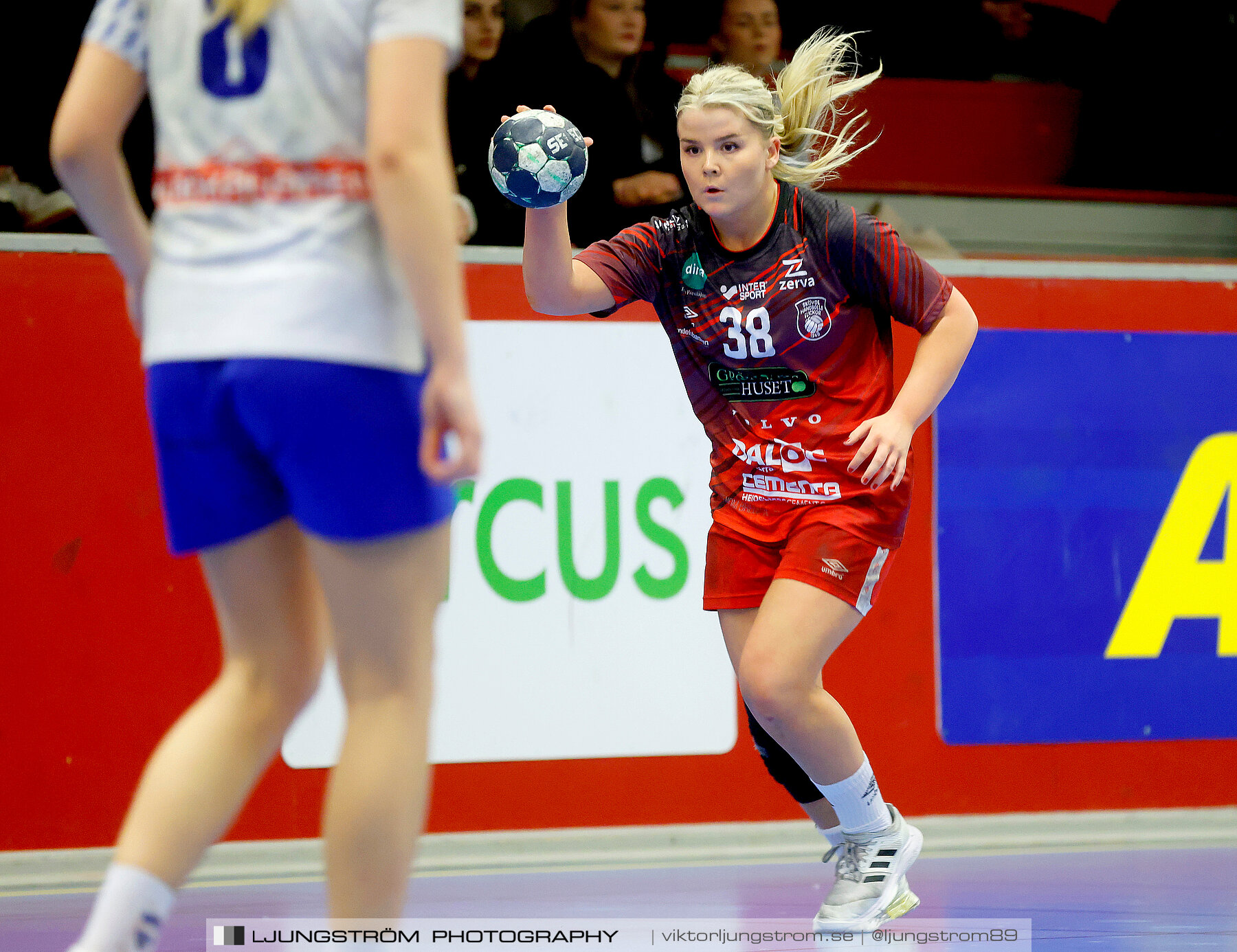 USM F18 Steg 3 Skövde HF-IK Baltichov 17-20,dam,Skövde Idrottshall,Skövde,Sverige,Ungdoms-SM,Handboll,2023,302937