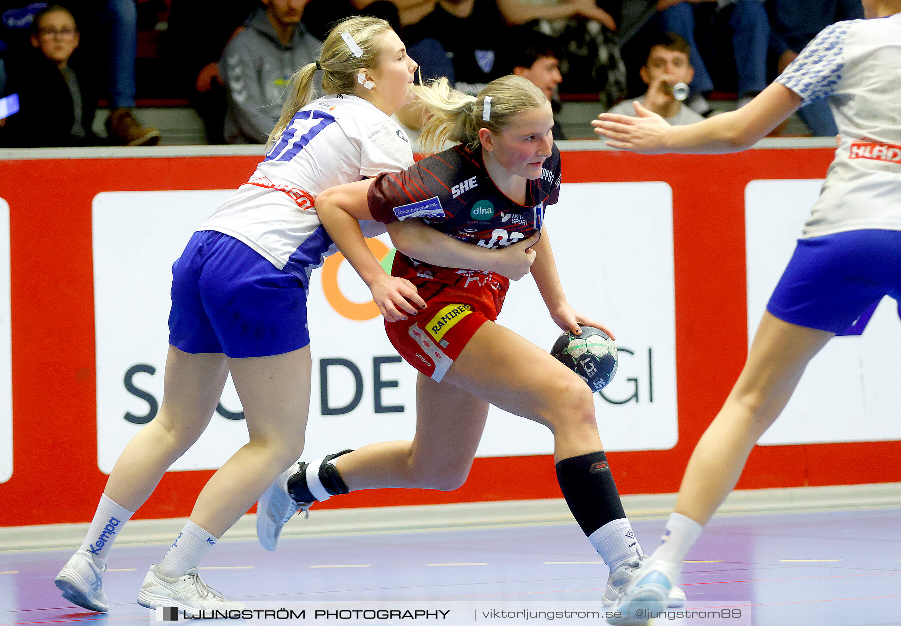 USM F18 Steg 3 Skövde HF-IK Baltichov 17-20,dam,Skövde Idrottshall,Skövde,Sverige,Ungdoms-SM,Handboll,2023,302938