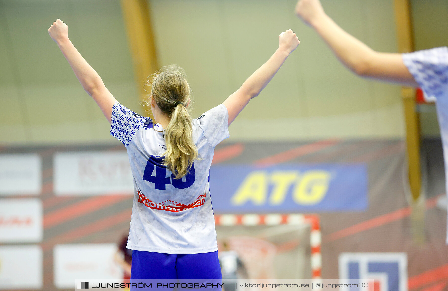 USM F18 Steg 3 Skövde HF-IK Baltichov 17-20,dam,Skövde Idrottshall,Skövde,Sverige,Ungdoms-SM,Handboll,2023,302941