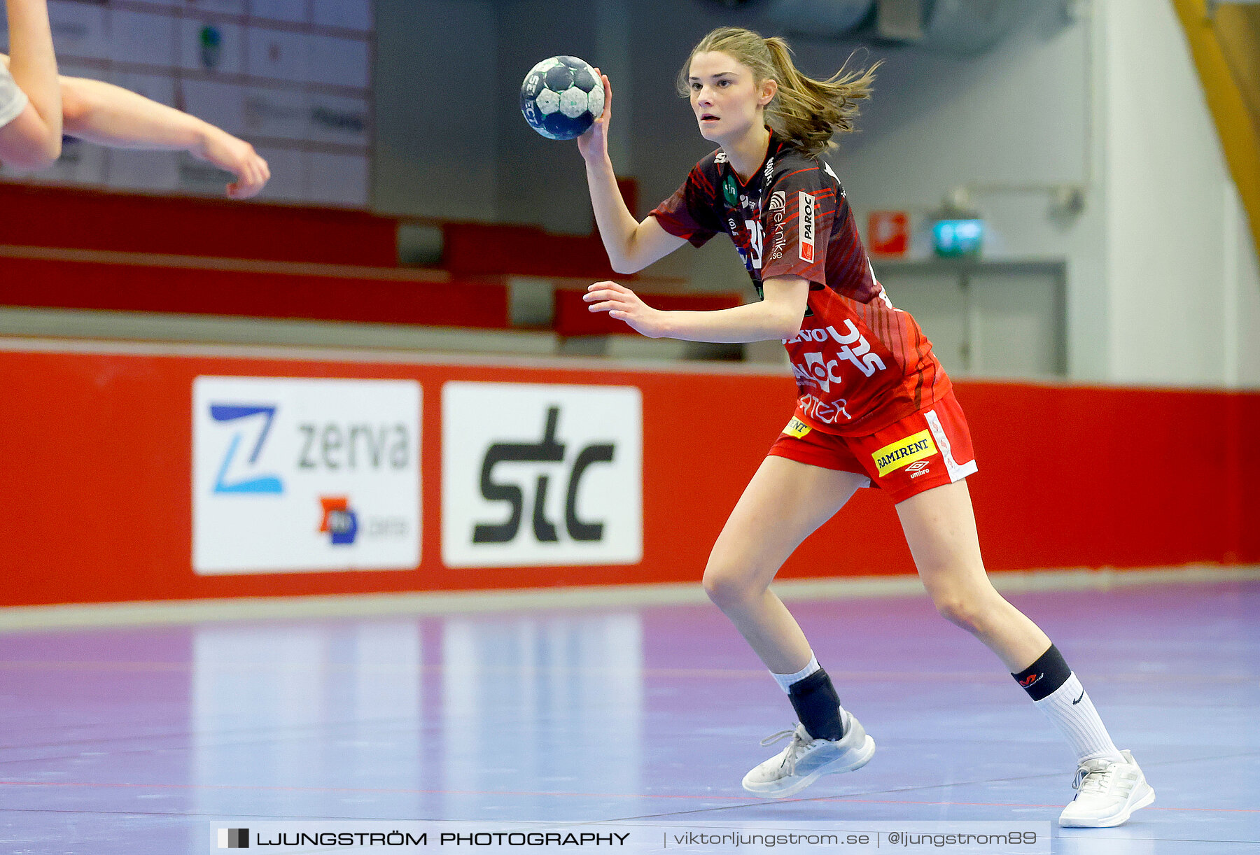 USM F18 Steg 3 Skövde HF-IK Baltichov 17-20,dam,Skövde Idrottshall,Skövde,Sverige,Ungdoms-SM,Handboll,2023,302942