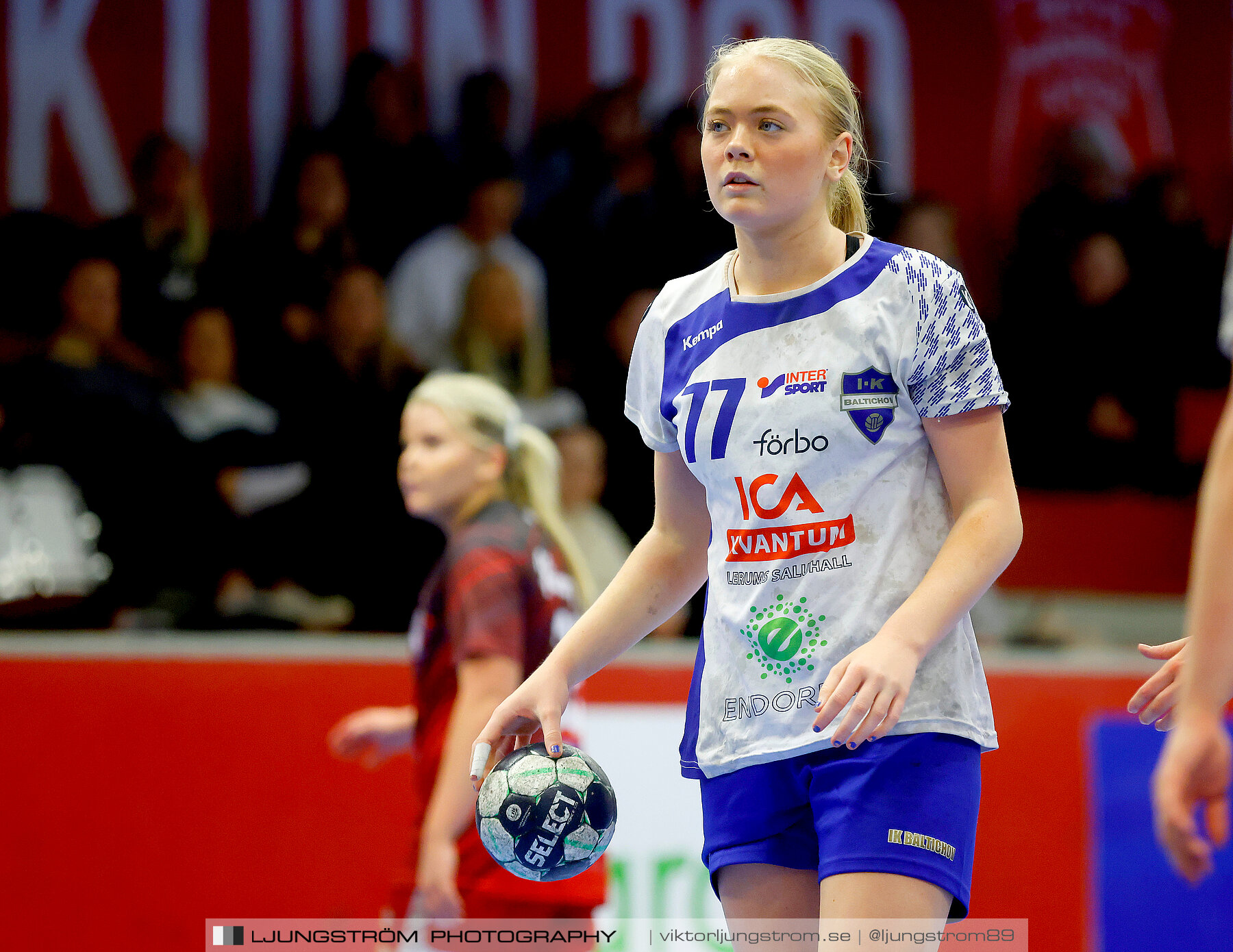 USM F18 Steg 3 Skövde HF-IK Baltichov 17-20,dam,Skövde Idrottshall,Skövde,Sverige,Ungdoms-SM,Handboll,2023,302944