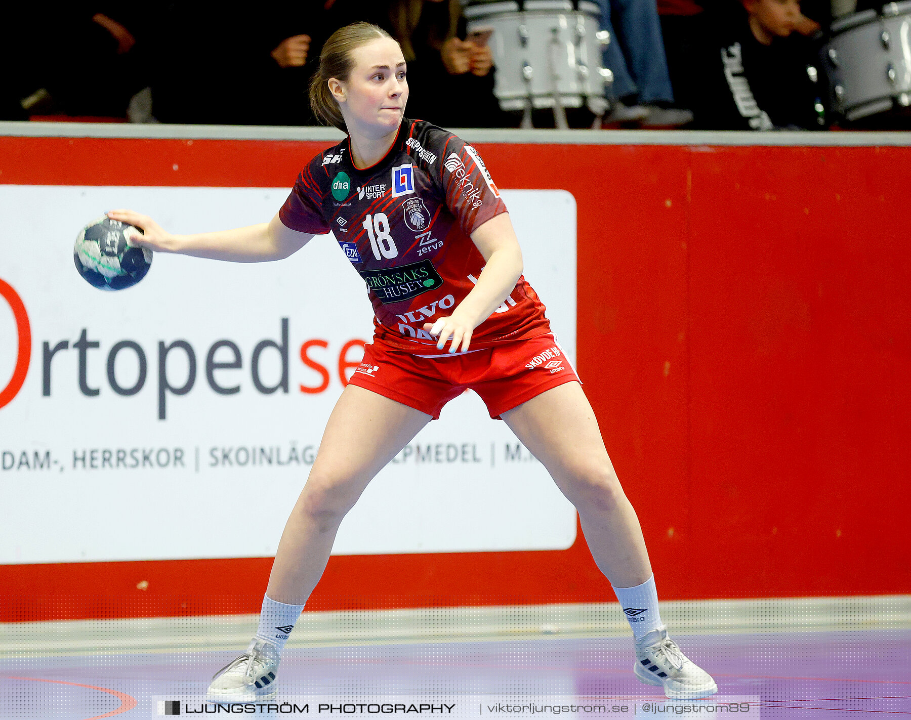 USM F18 Steg 3 Skövde HF-IK Baltichov 17-20,dam,Skövde Idrottshall,Skövde,Sverige,Ungdoms-SM,Handboll,2023,302952