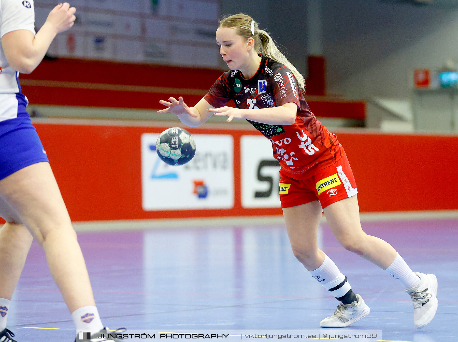 USM F18 Steg 3 Skövde HF-IK Baltichov 17-20,dam,Skövde Idrottshall,Skövde,Sverige,Ungdoms-SM,Handboll,2023,302955