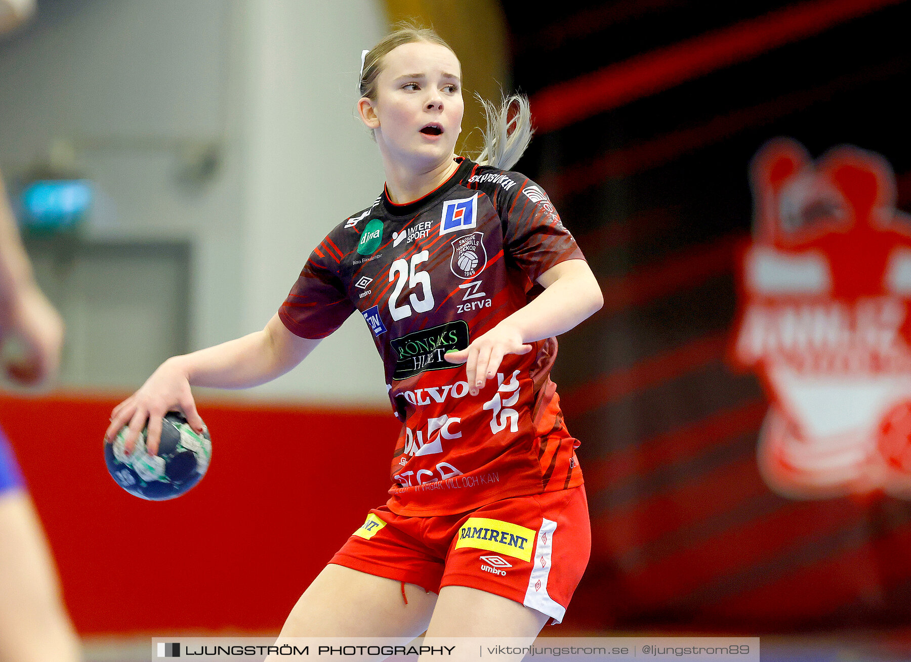 USM F18 Steg 3 Skövde HF-IK Baltichov 17-20,dam,Skövde Idrottshall,Skövde,Sverige,Ungdoms-SM,Handboll,2023,302961