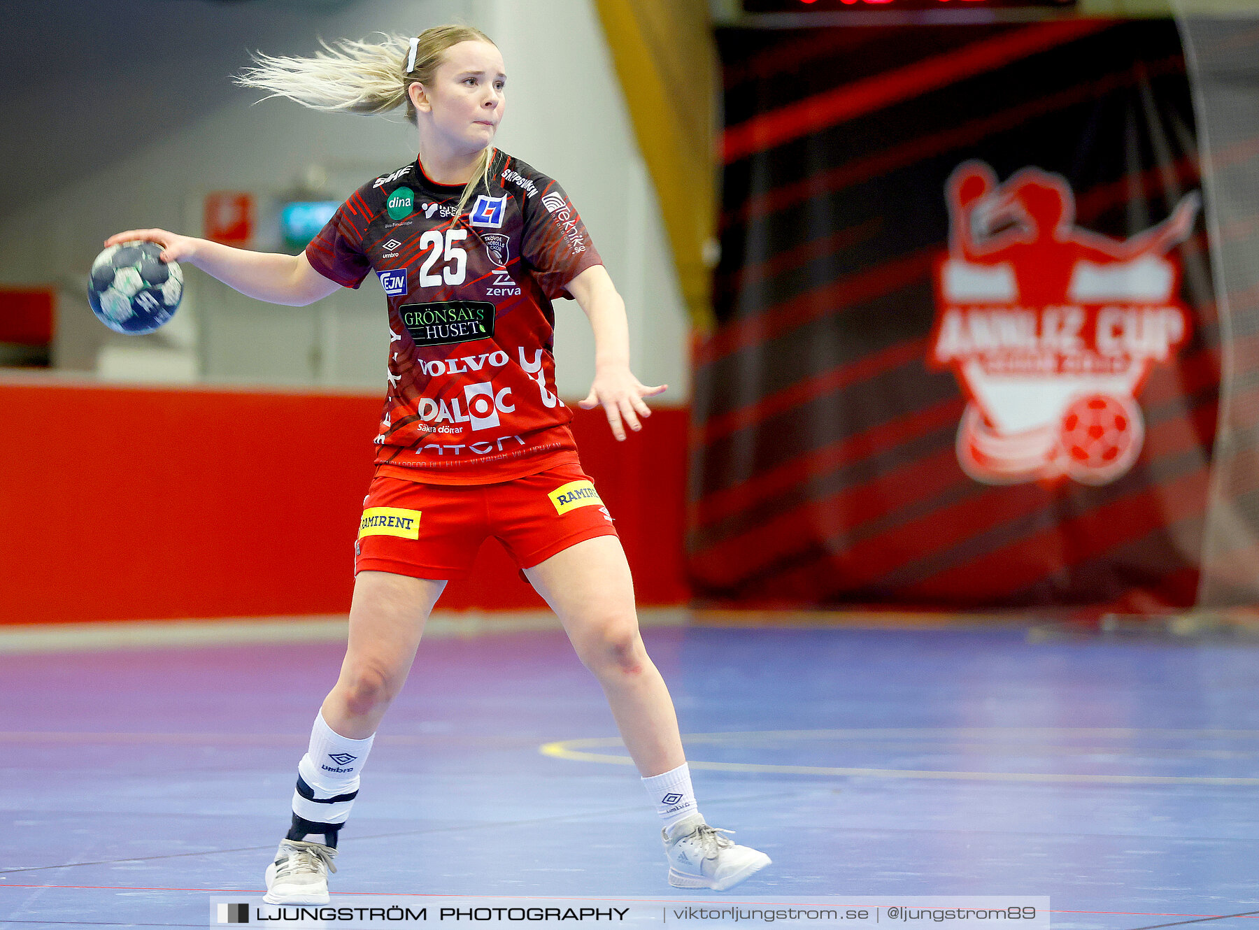 USM F18 Steg 3 Skövde HF-IK Baltichov 17-20,dam,Skövde Idrottshall,Skövde,Sverige,Ungdoms-SM,Handboll,2023,302967