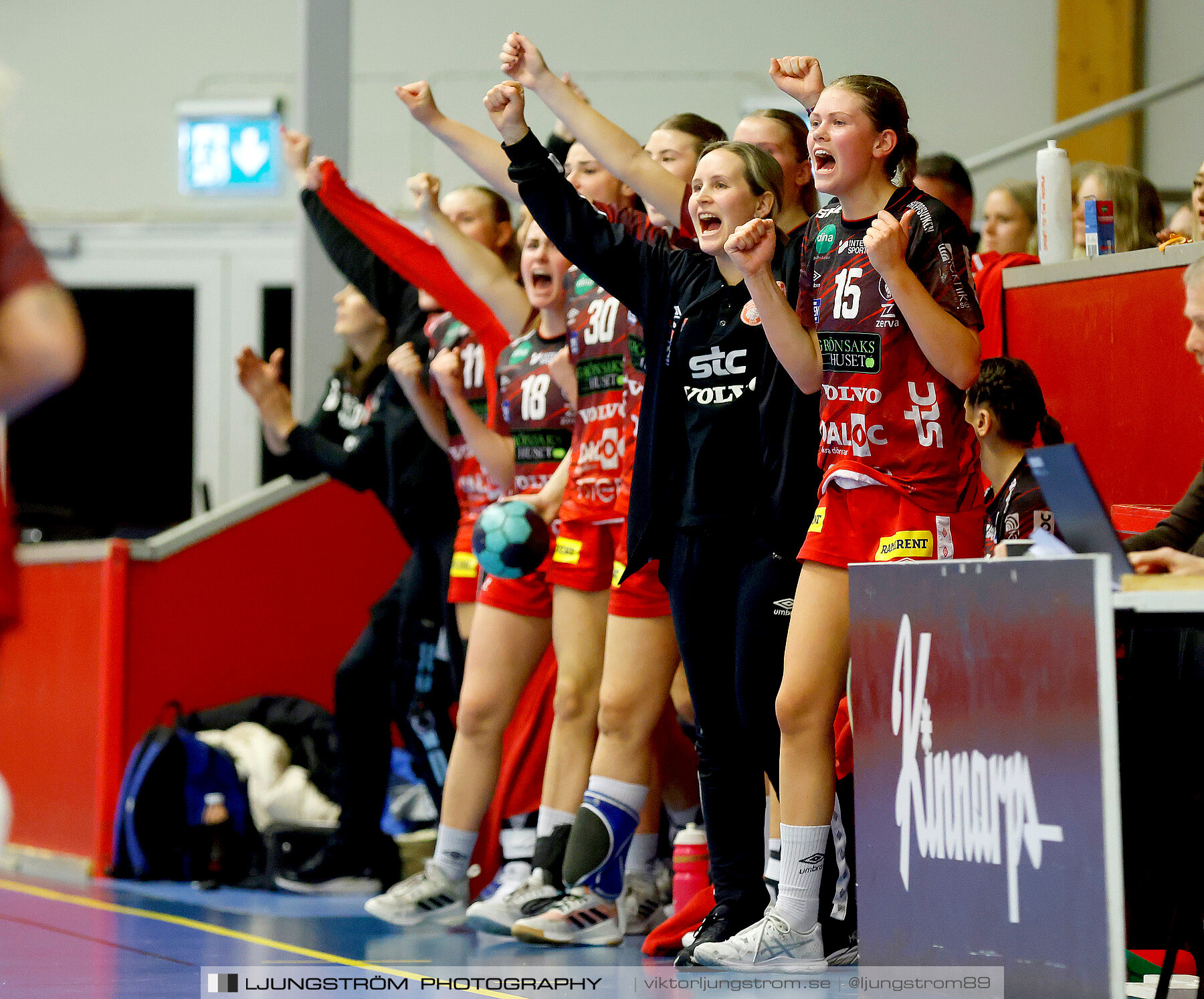 USM F18 Steg 3 Skövde HF-IK Baltichov 17-20,dam,Skövde Idrottshall,Skövde,Sverige,Ungdoms-SM,Handboll,2023,302971