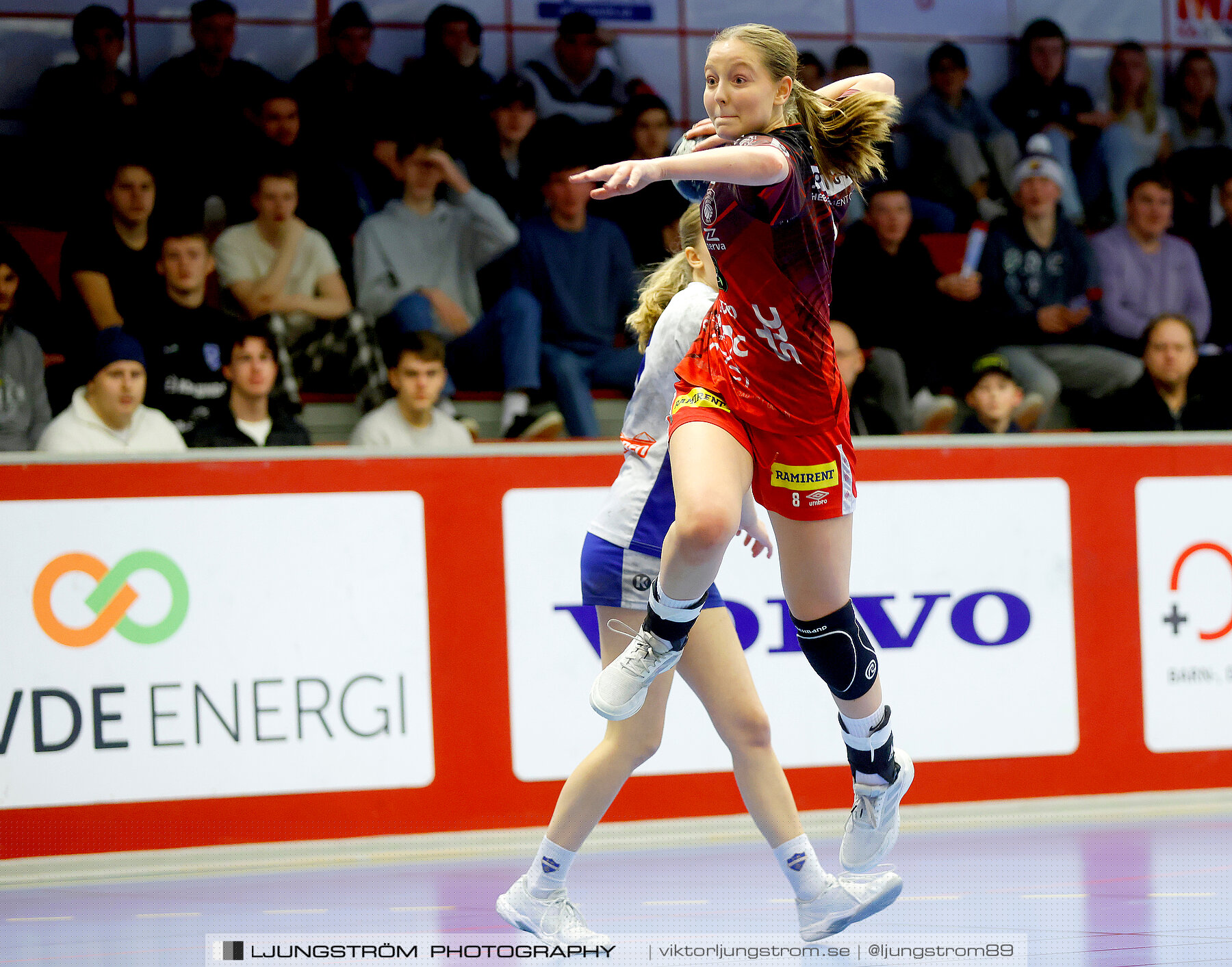 USM F18 Steg 3 Skövde HF-IK Baltichov 17-20,dam,Skövde Idrottshall,Skövde,Sverige,Ungdoms-SM,Handboll,2023,302975
