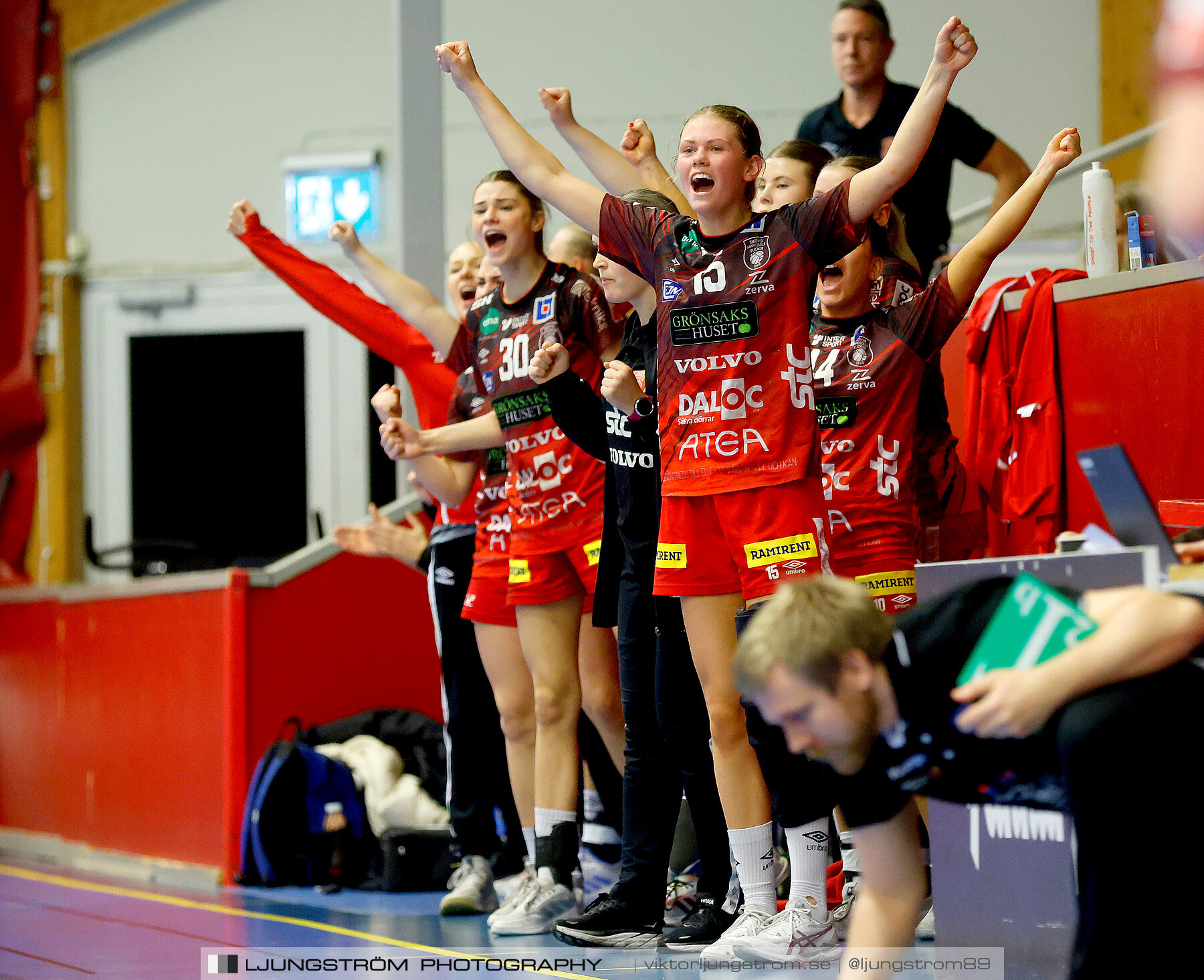 USM F18 Steg 3 Skövde HF-IK Baltichov 17-20,dam,Skövde Idrottshall,Skövde,Sverige,Ungdoms-SM,Handboll,2023,302976