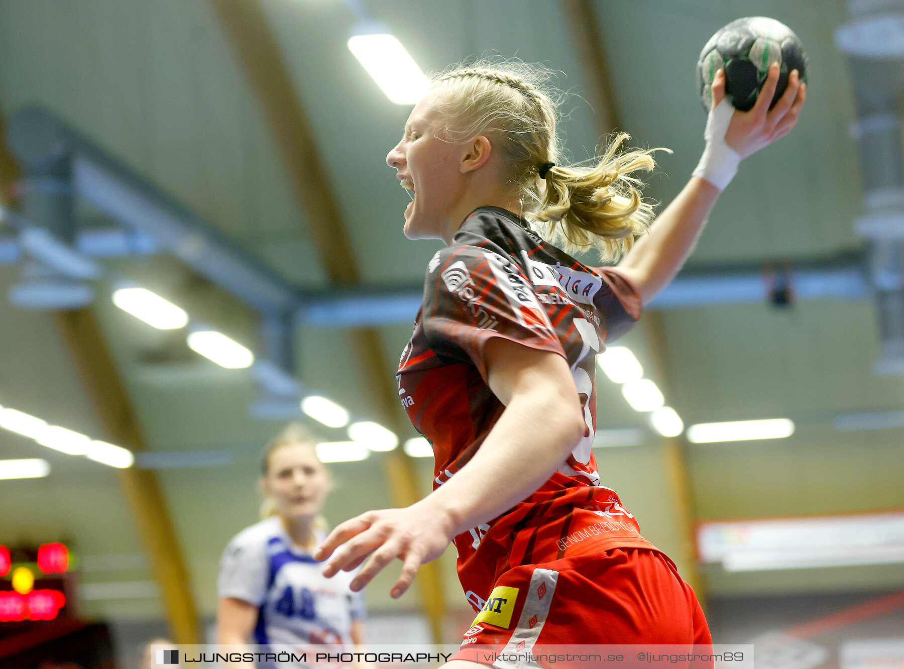 USM F18 Steg 3 Skövde HF-IK Baltichov 17-20,dam,Skövde Idrottshall,Skövde,Sverige,Ungdoms-SM,Handboll,2023,302978