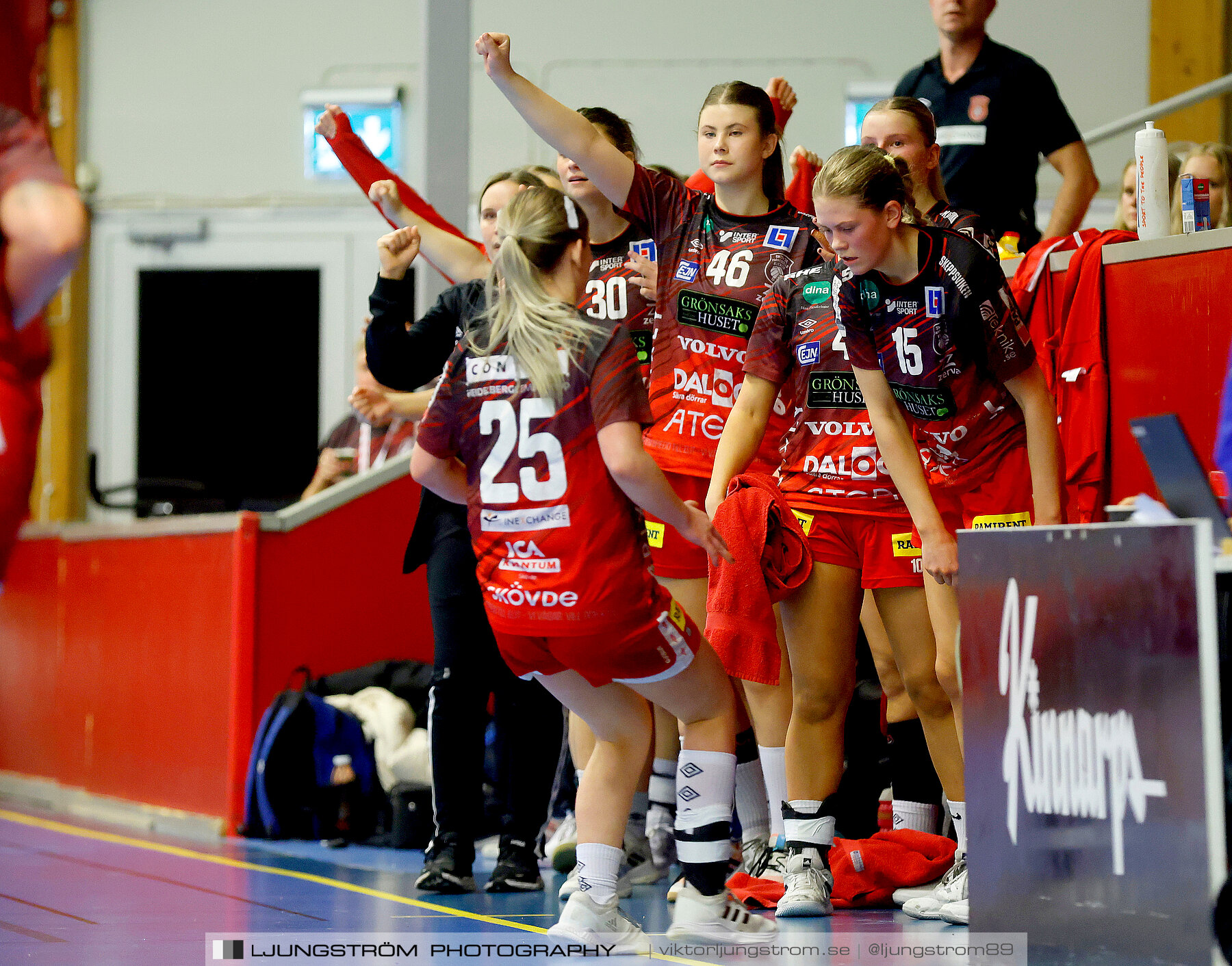 USM F18 Steg 3 Skövde HF-IK Baltichov 17-20,dam,Skövde Idrottshall,Skövde,Sverige,Ungdoms-SM,Handboll,2023,302979