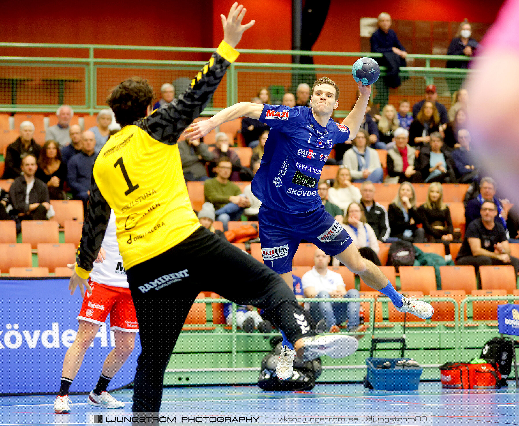 IFK Skövde HK-Eskilstuna Guif 32-34,herr,Arena Skövde,Skövde,Sverige,Handboll,,2023,303039
