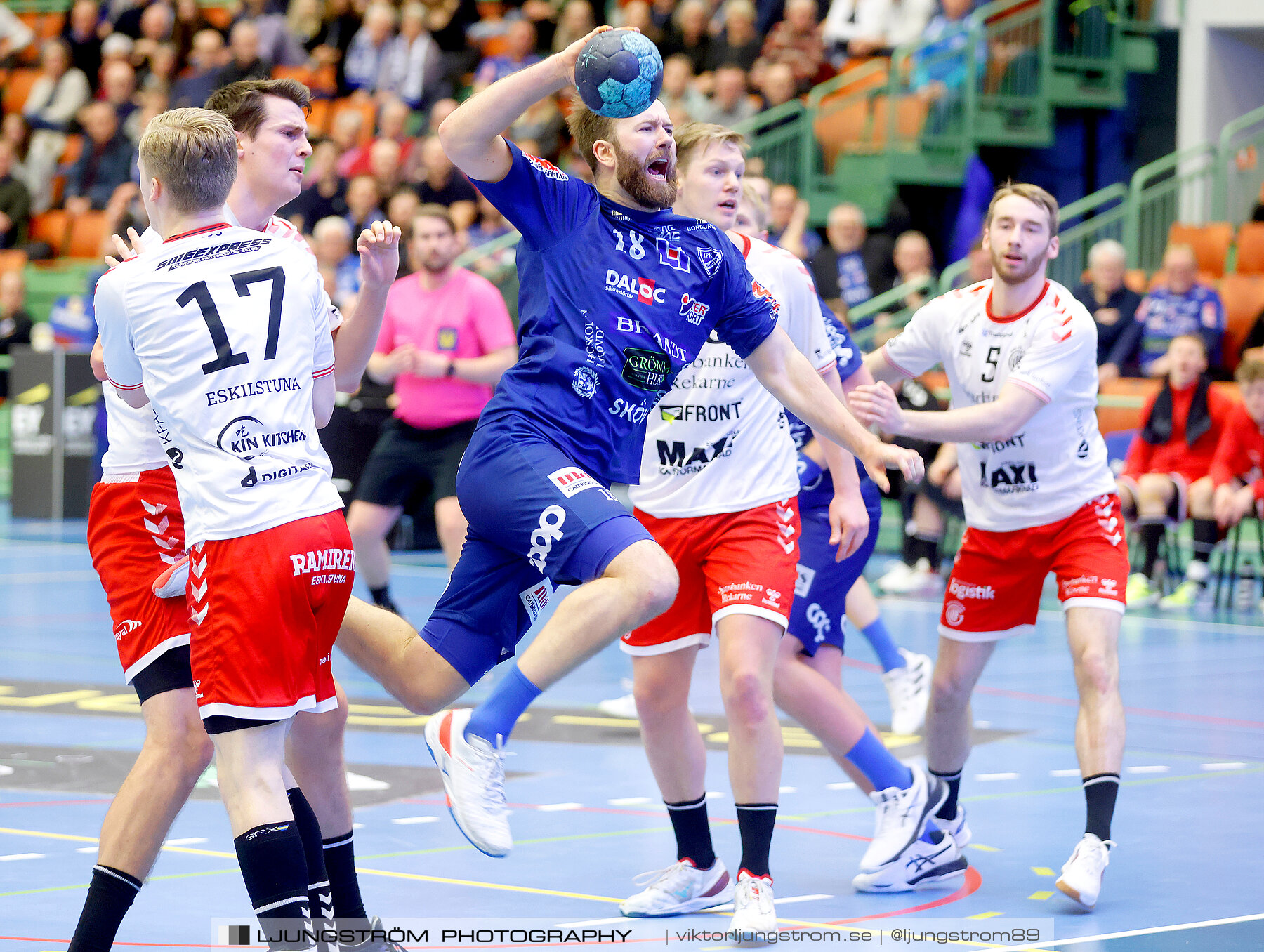 IFK Skövde HK-Eskilstuna Guif 32-34,herr,Arena Skövde,Skövde,Sverige,Handboll,,2023,303377