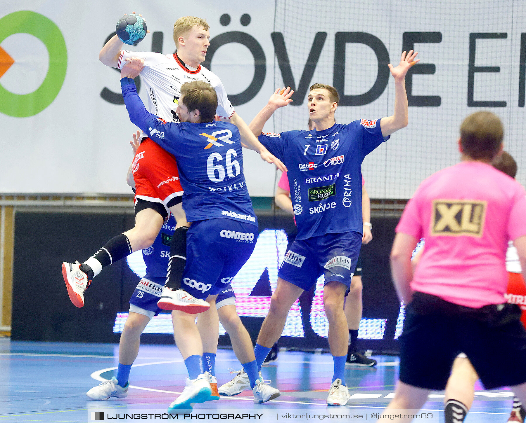 IFK Skövde HK-Eskilstuna Guif 32-34,herr,Arena Skövde,Skövde,Sverige,Handboll,,2023,303398