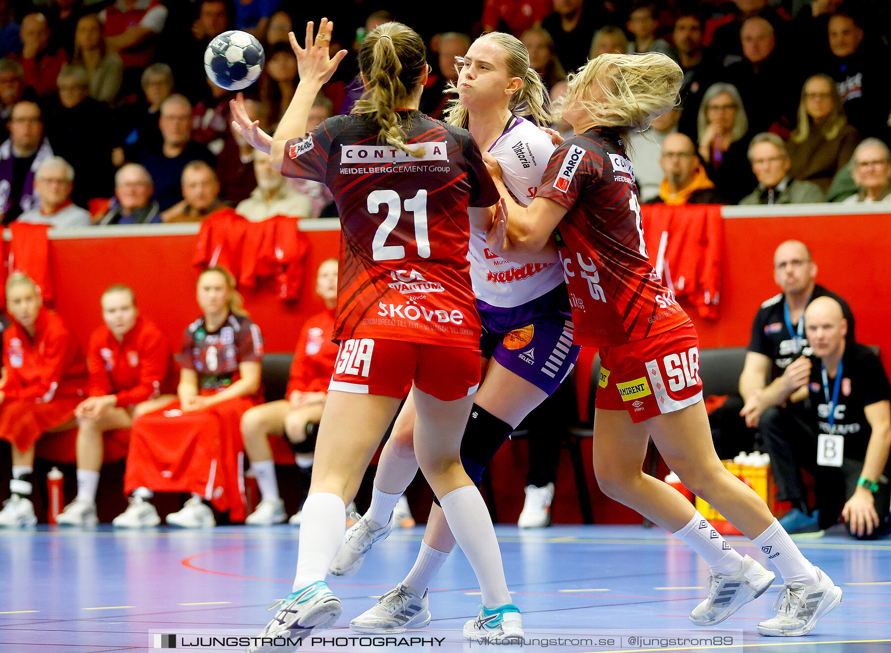 Skövde HF-Skara HF 22-25,dam,Skövde Idrottshall,Skövde,Sverige,Handboll,,2023,304125